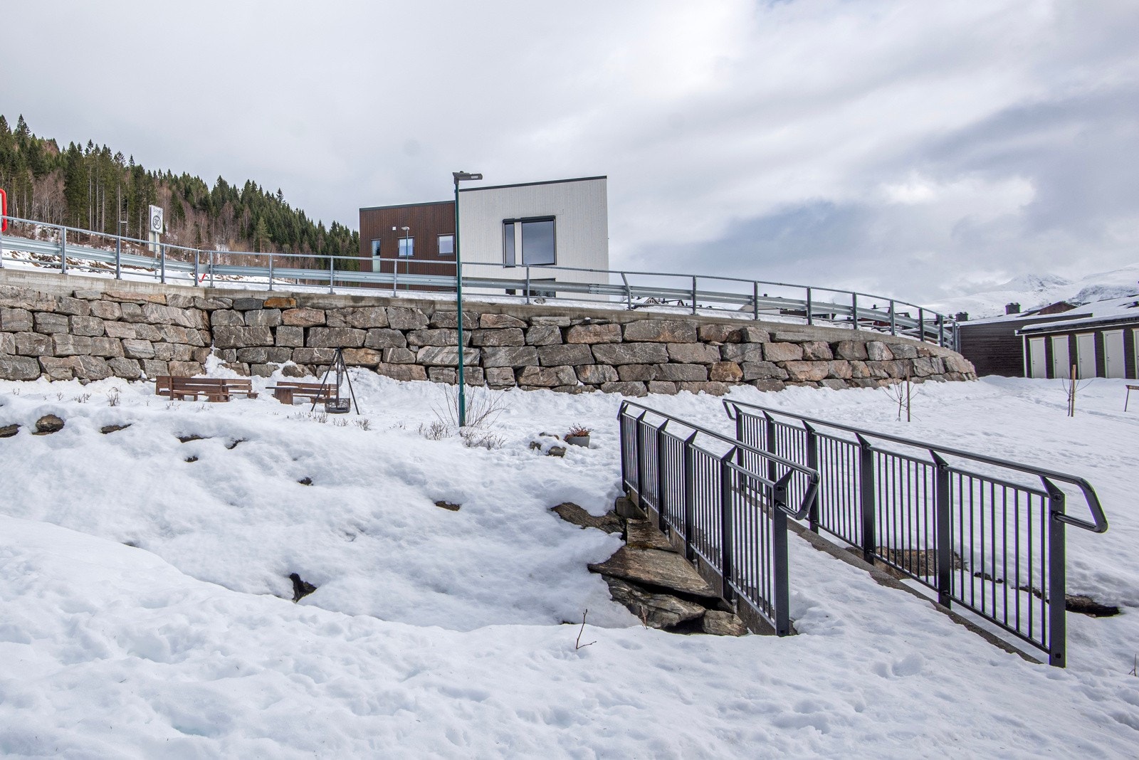 Her kan man samles sammen med gode naboer eller venner om en vil. Galleribilde