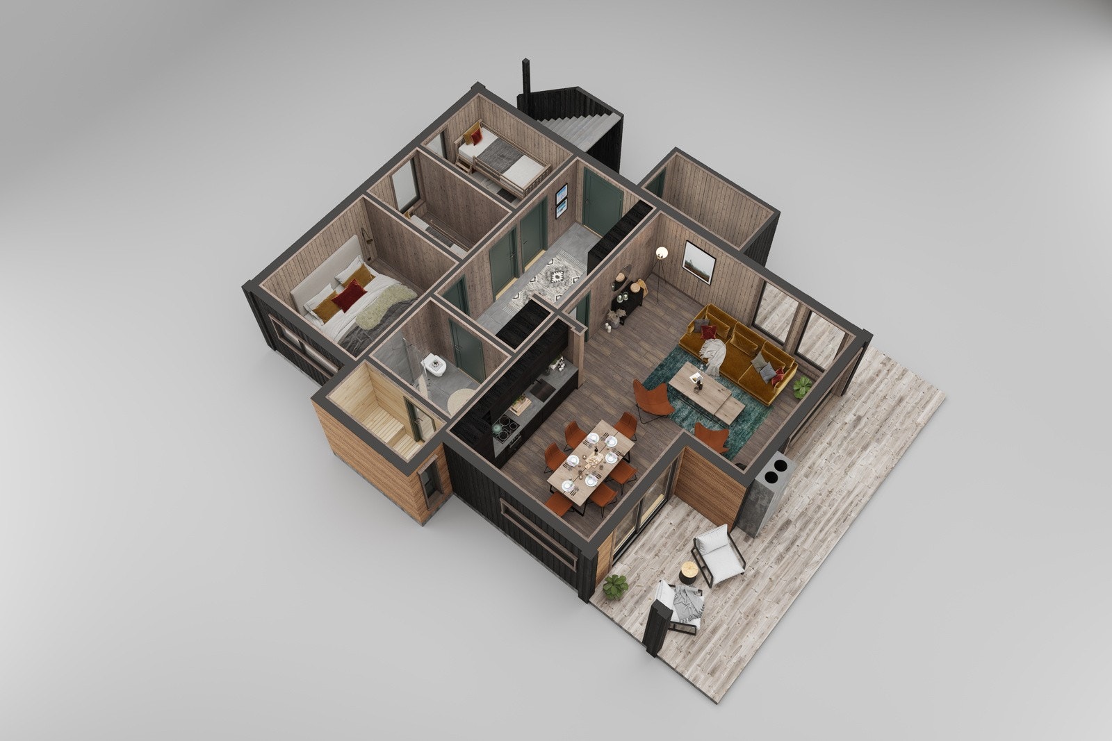 Roalden-Skigard-Strandafjellet-1etg Galleribilde