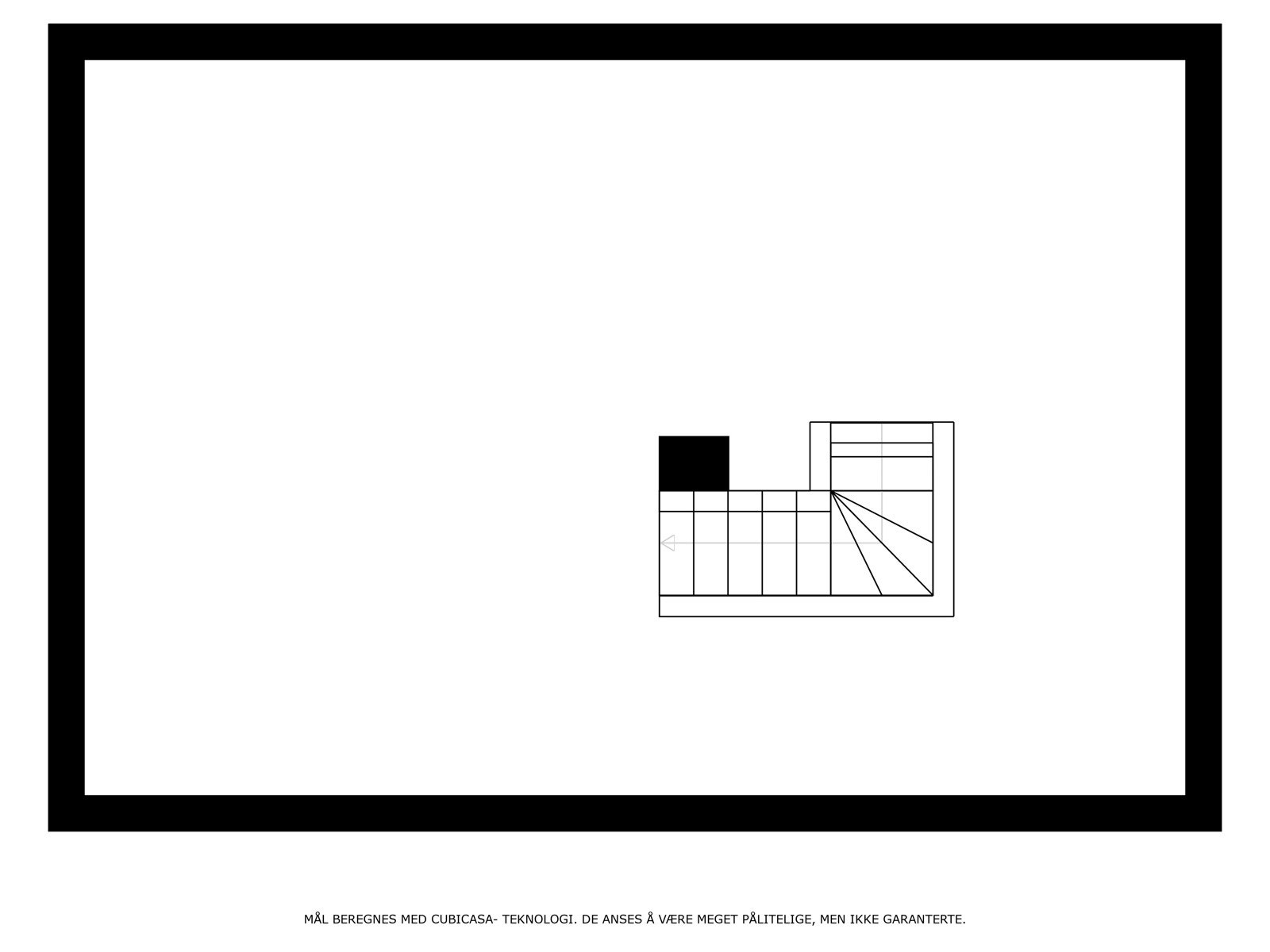 Plantegning loft Galleribilde