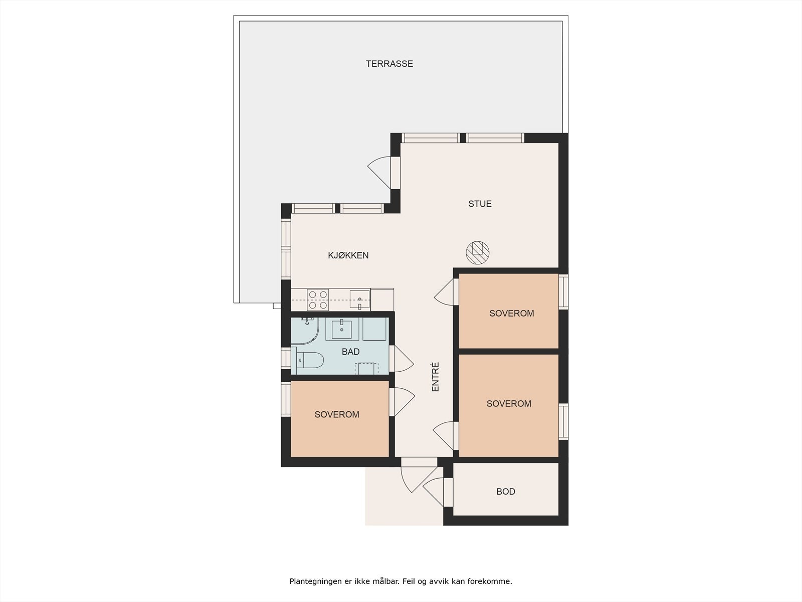 Planskisse. Galleribilde