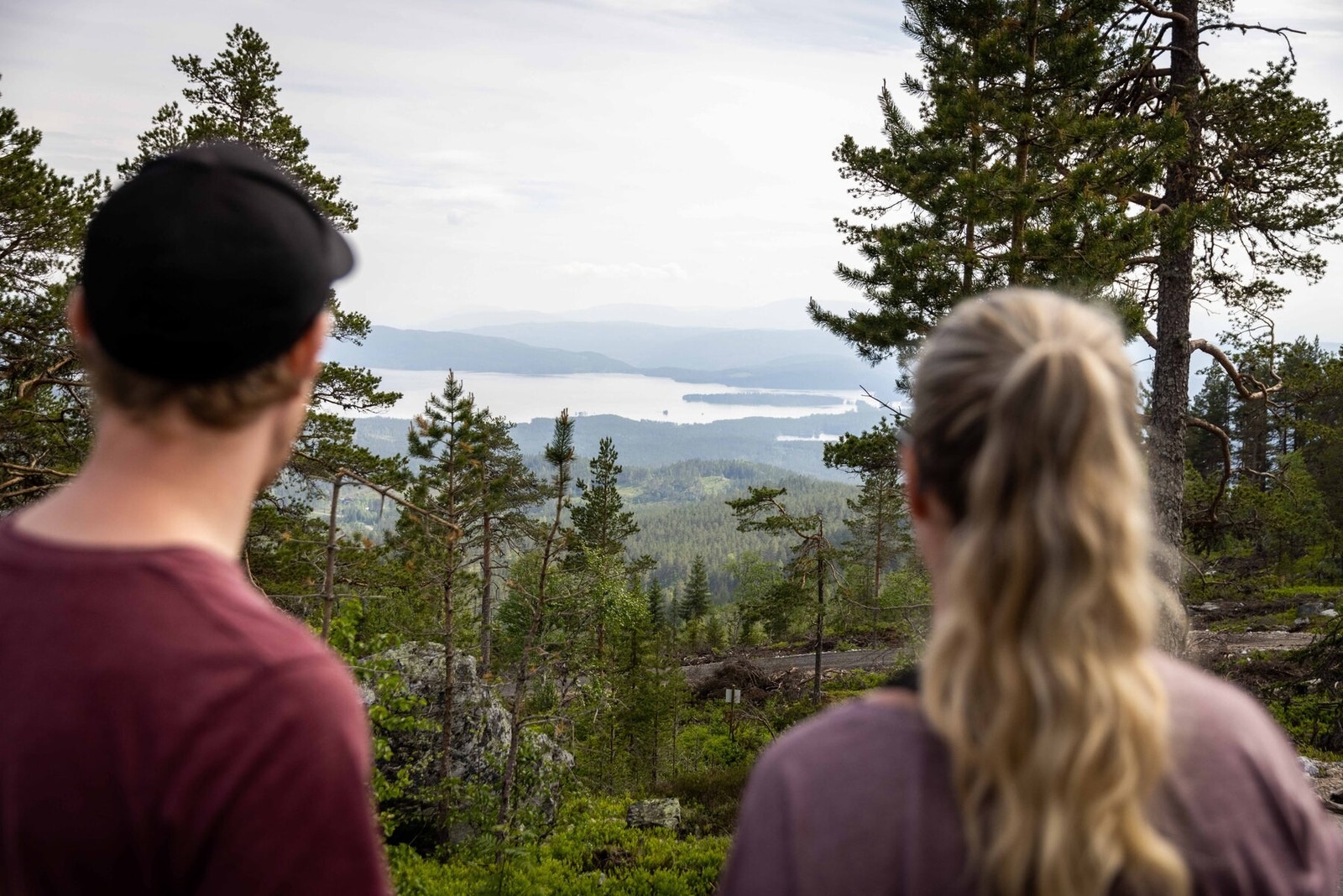 Utsikt mot innsjøen Follsjå Galleribilde