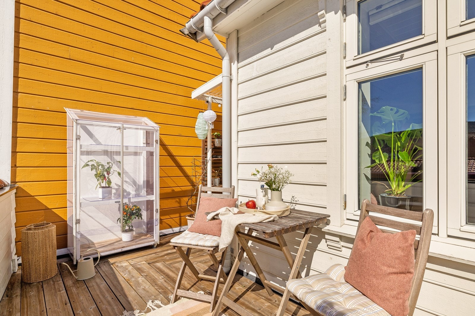 Her kan man innrede med hyggelig sittegruppe og nyte hverdagen i fantatiske omgivelser. Galleribilde