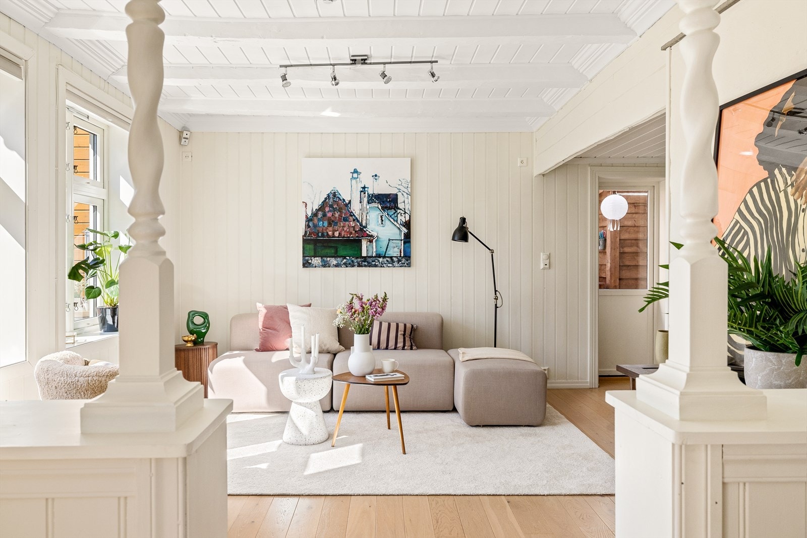 I stuen er det mulig å innrede etter eget ønske. Galleribilde