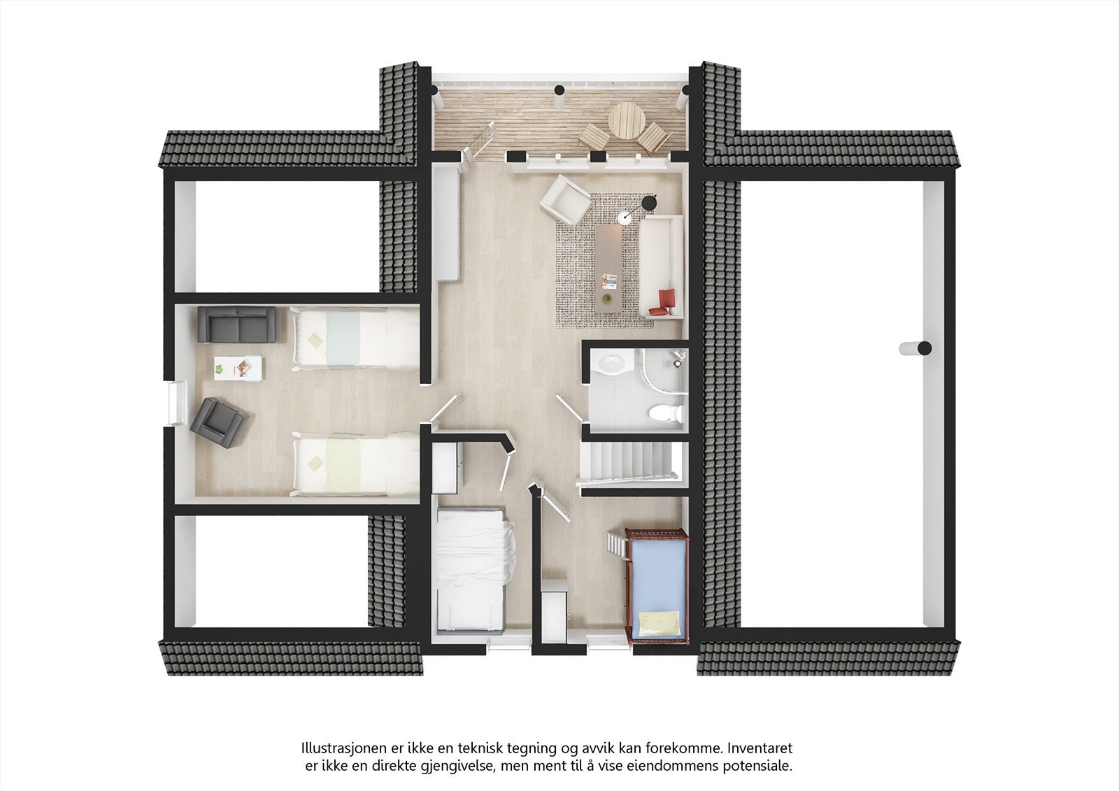 2. etasje. Galleribilde