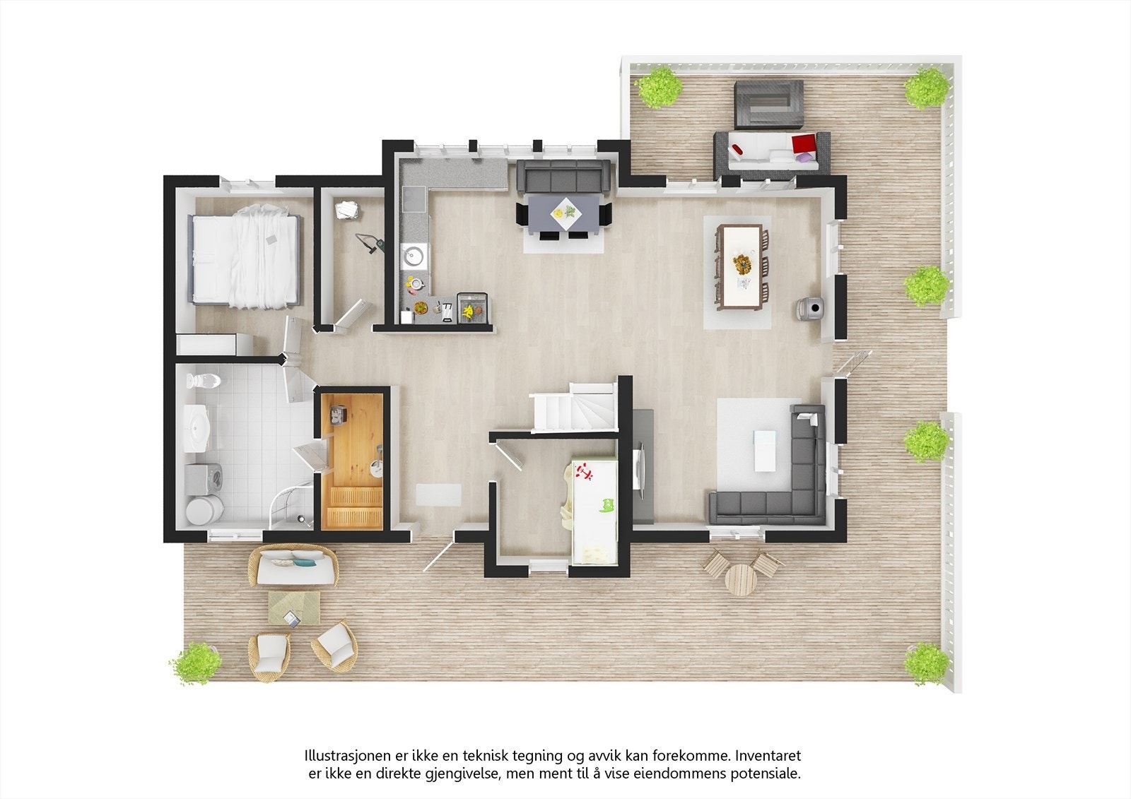 1. etasje. Galleribilde