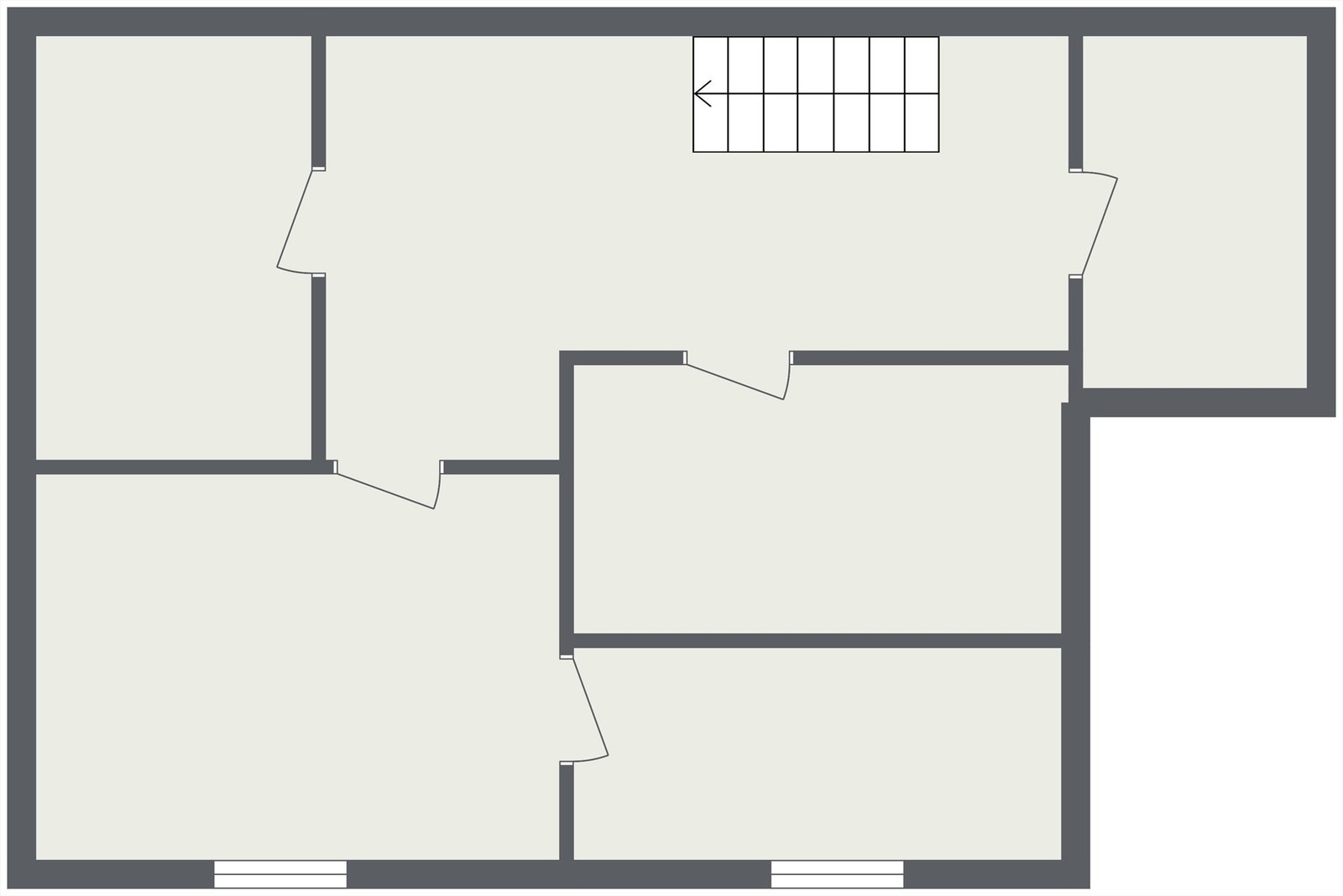 Plantegning kjeller. Galleribilde