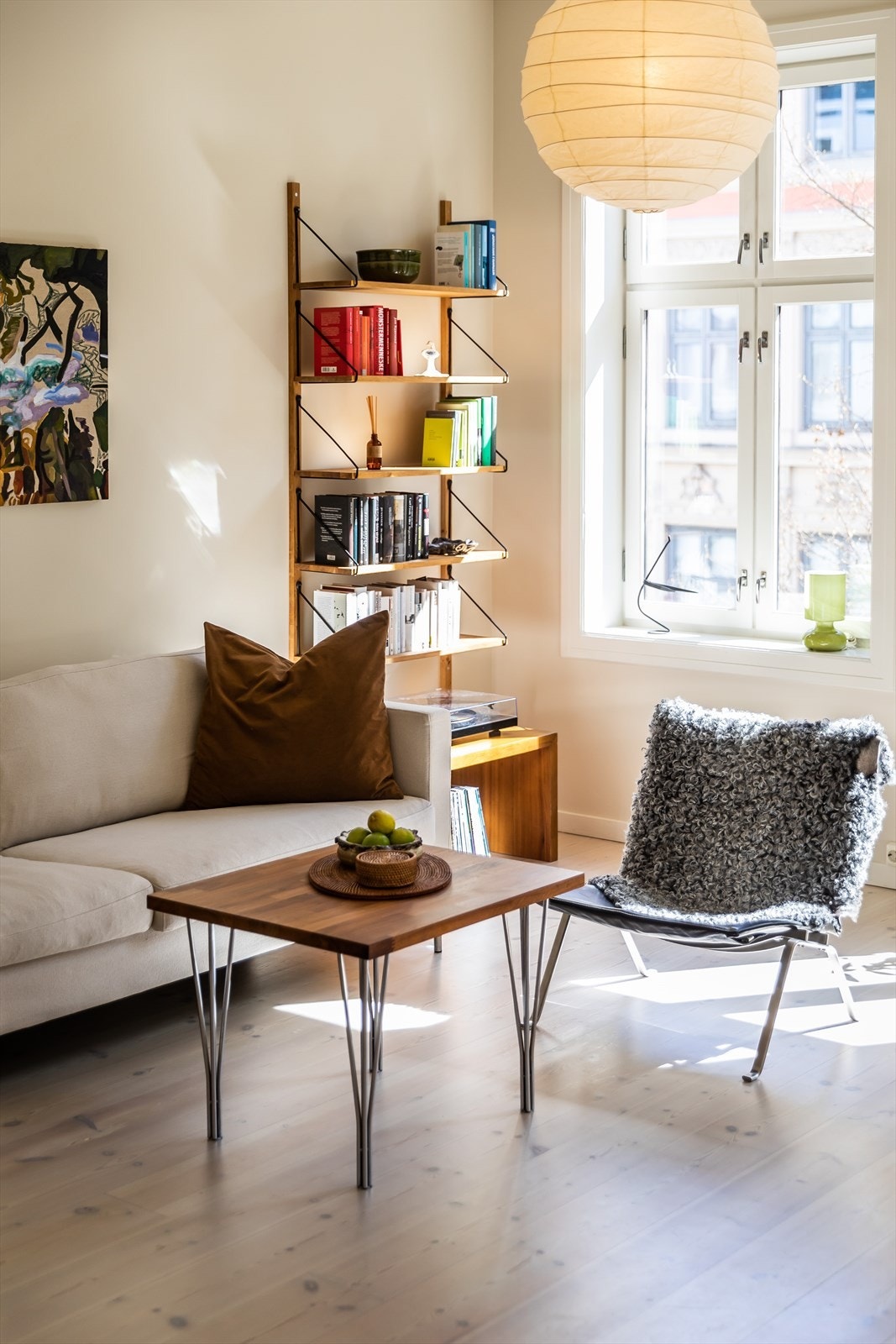 Det er flere gode soner i leiligheten Galleribilde