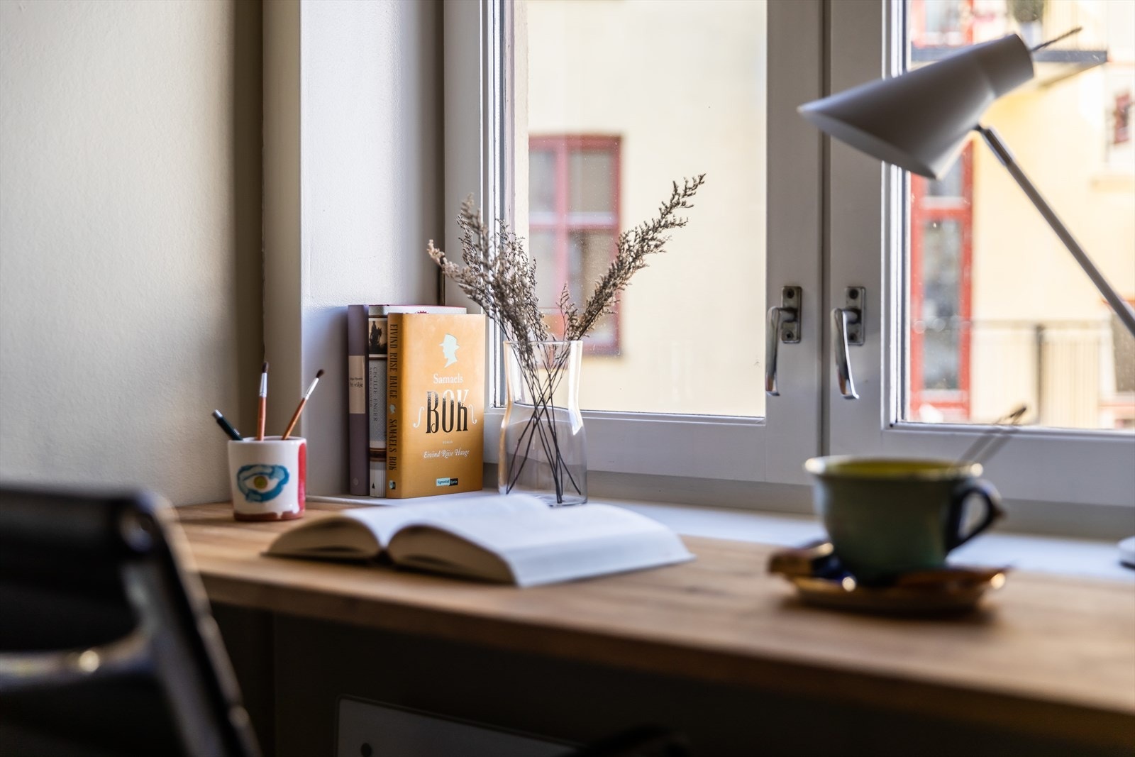 Dette rommet vender også inn mot bakgård Galleribilde