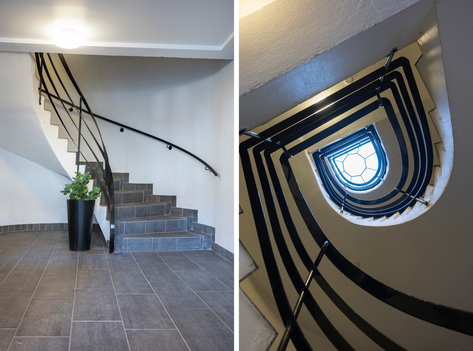 Felles trapperom. Galleribilde