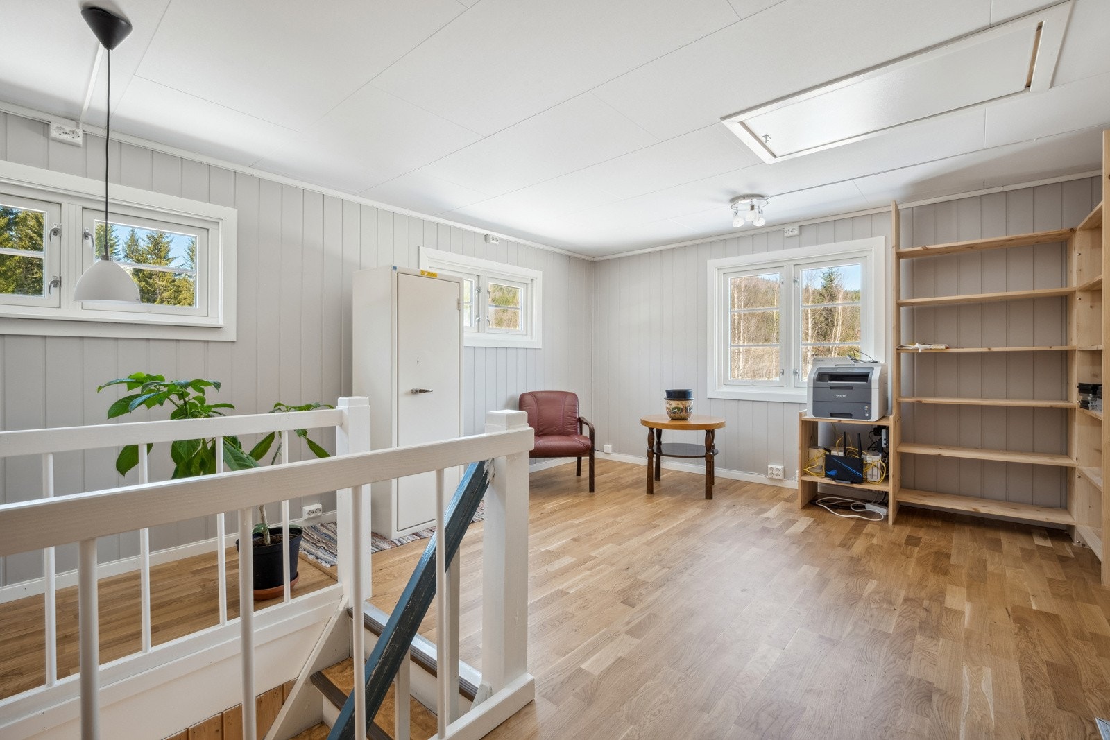 Flott loftstue Galleribilde