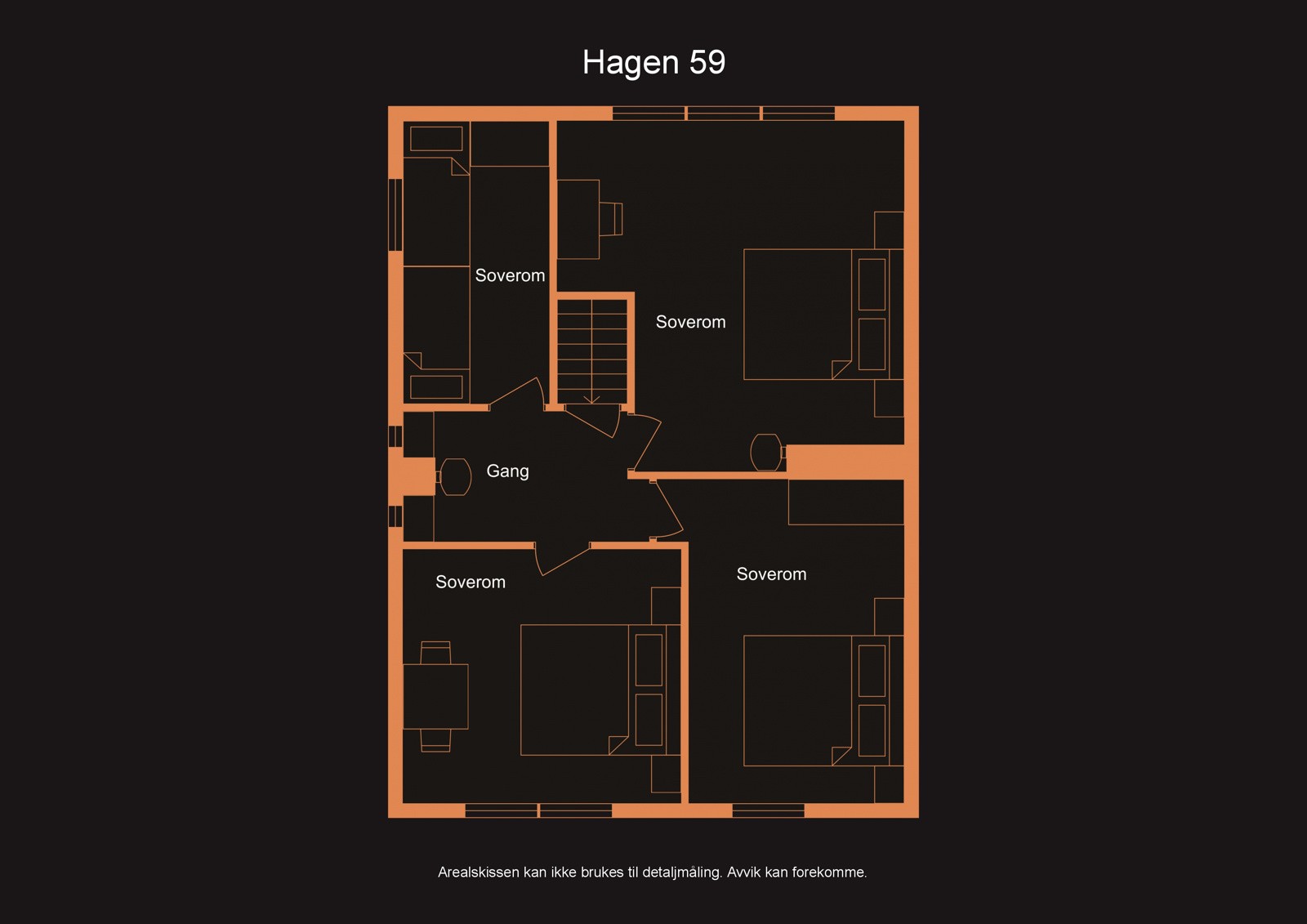2.etg. i hytten med 4 soverom Galleribilde