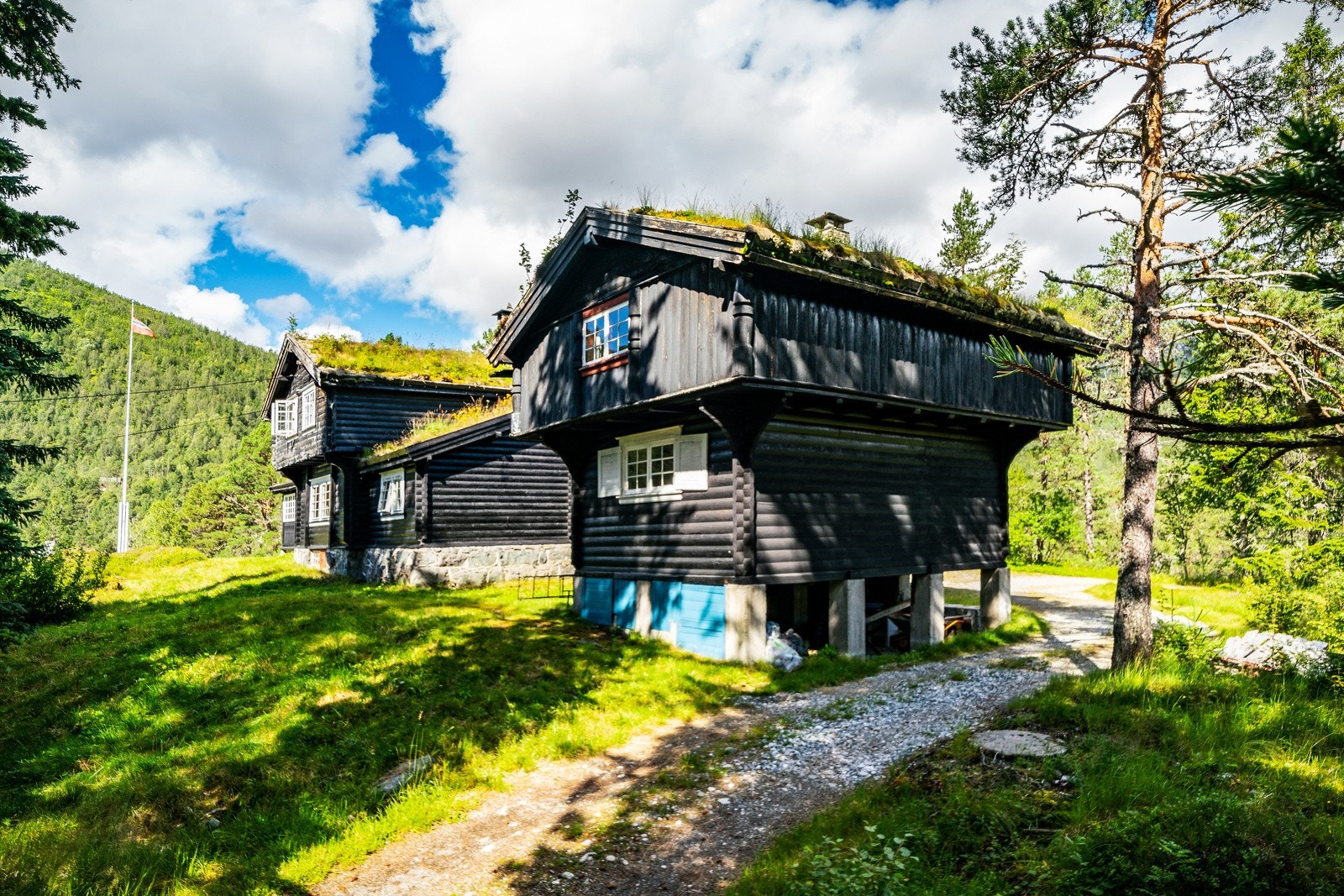 Stabburet: Stort åpent rom oppe som kan brukes som sovesal, aktivitetsrom, møterom o.l. Galleribilde