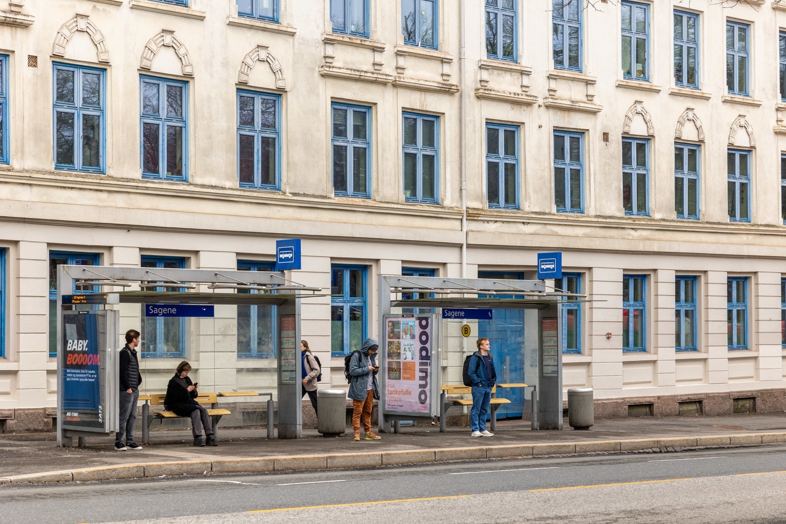 Området har godt med kollektivtransport. Galleribilde