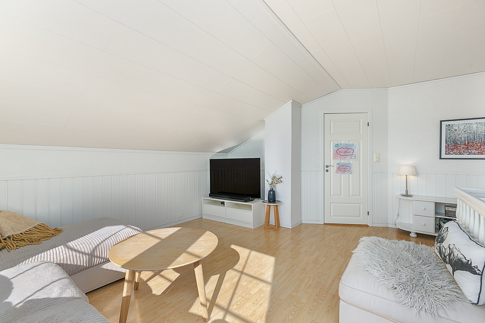 God plass til møblering. Galleribilde