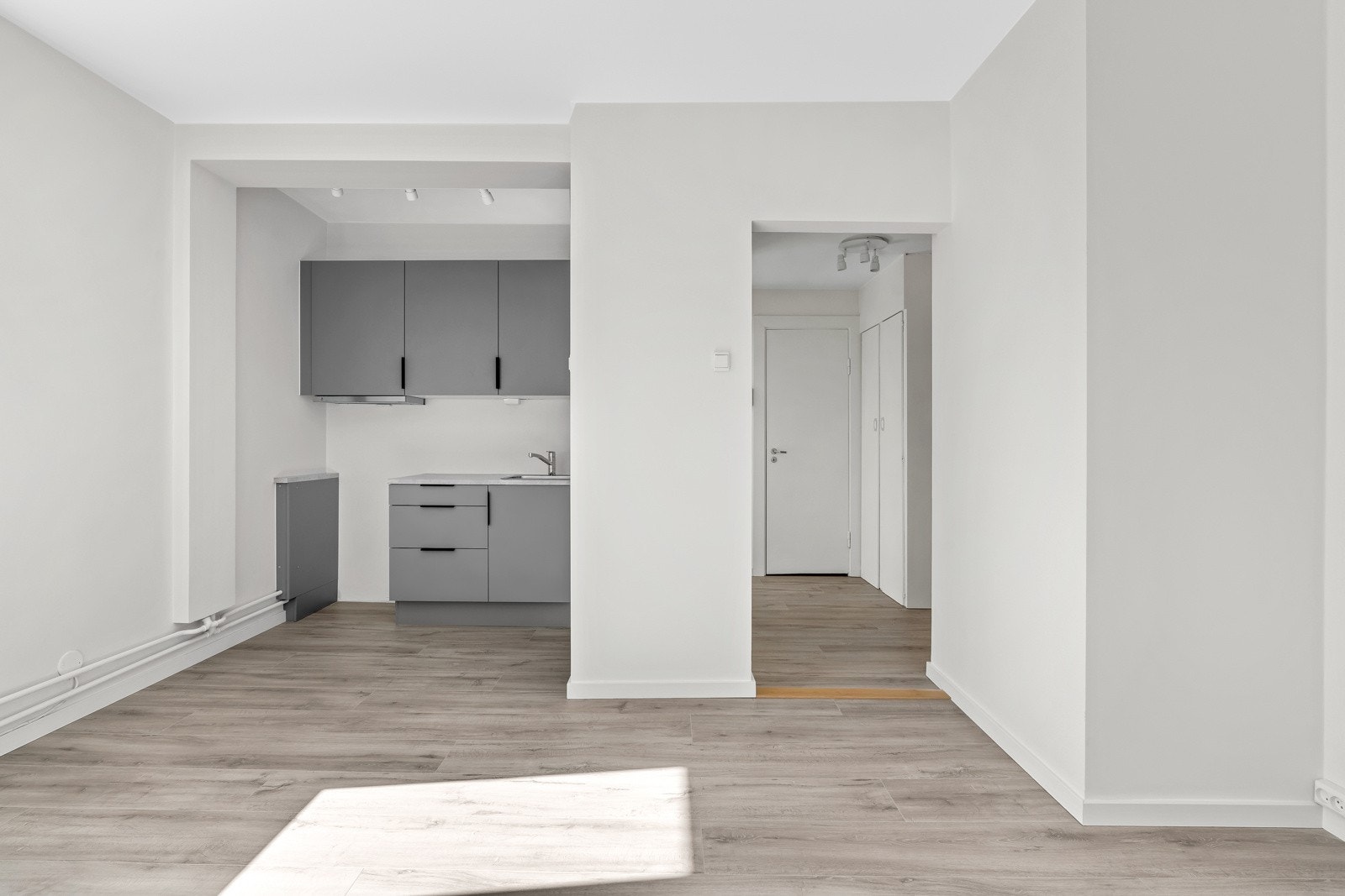 Stue mot gang. Galleribilde