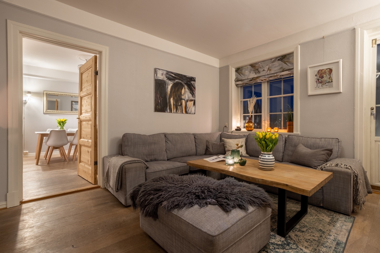 Kveldsstemning. Galleribilde
