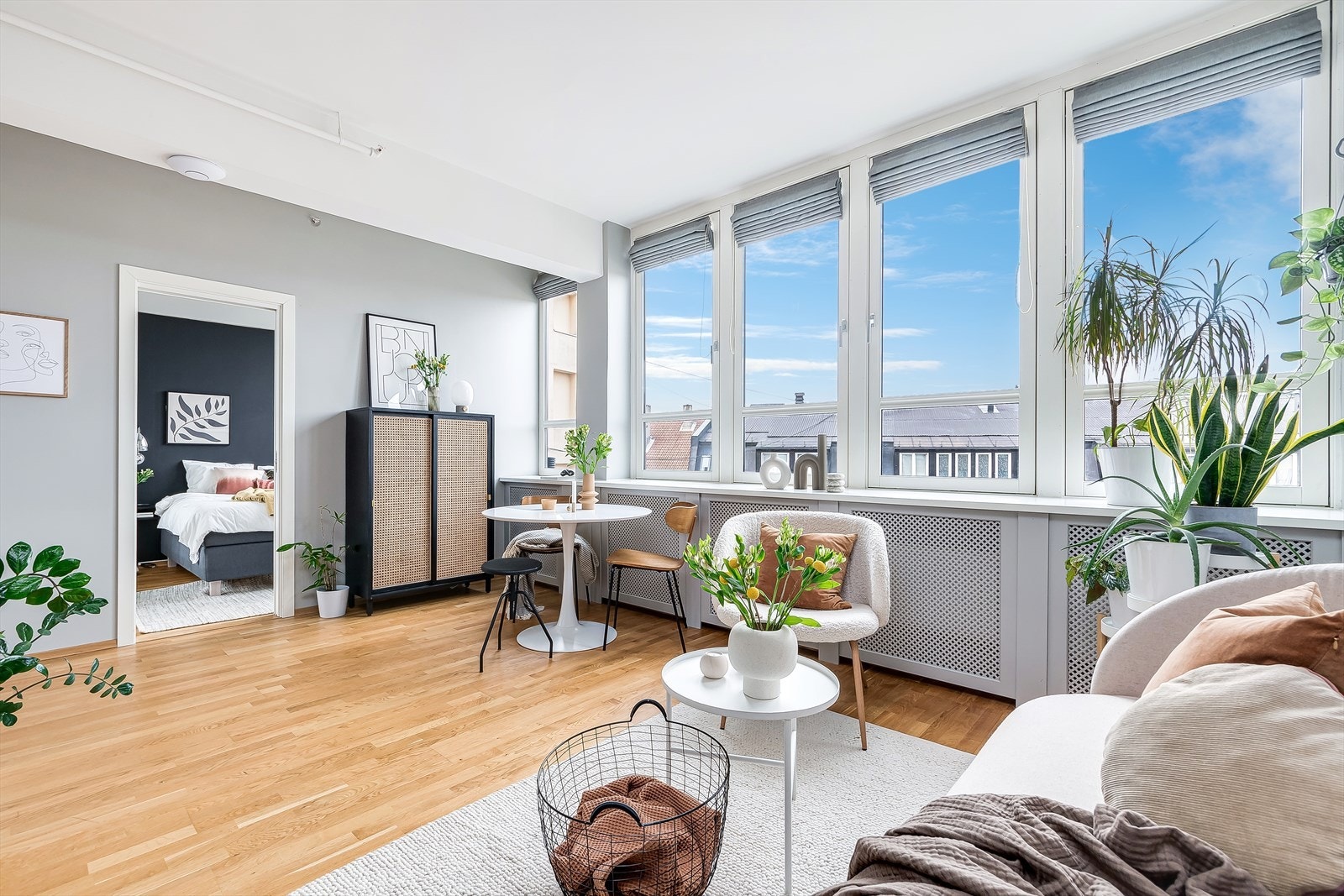 Dette er et hjem du umiddelbart vil føle deg hjemme i. Galleribilde