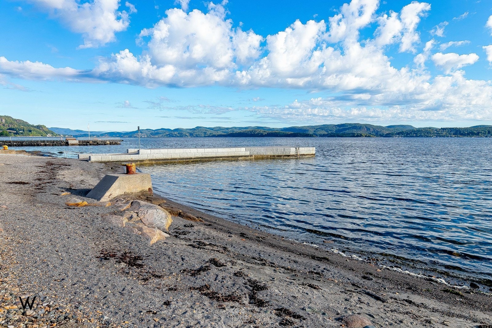 Kort vei til badestrand Galleribilde