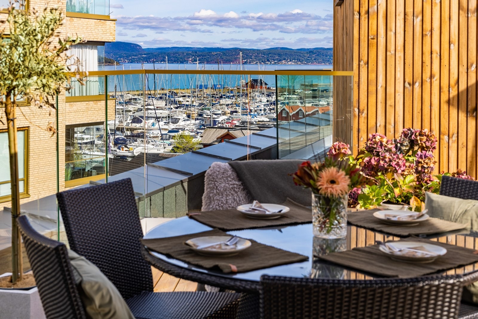 Sommer på terrassen Galleribilde