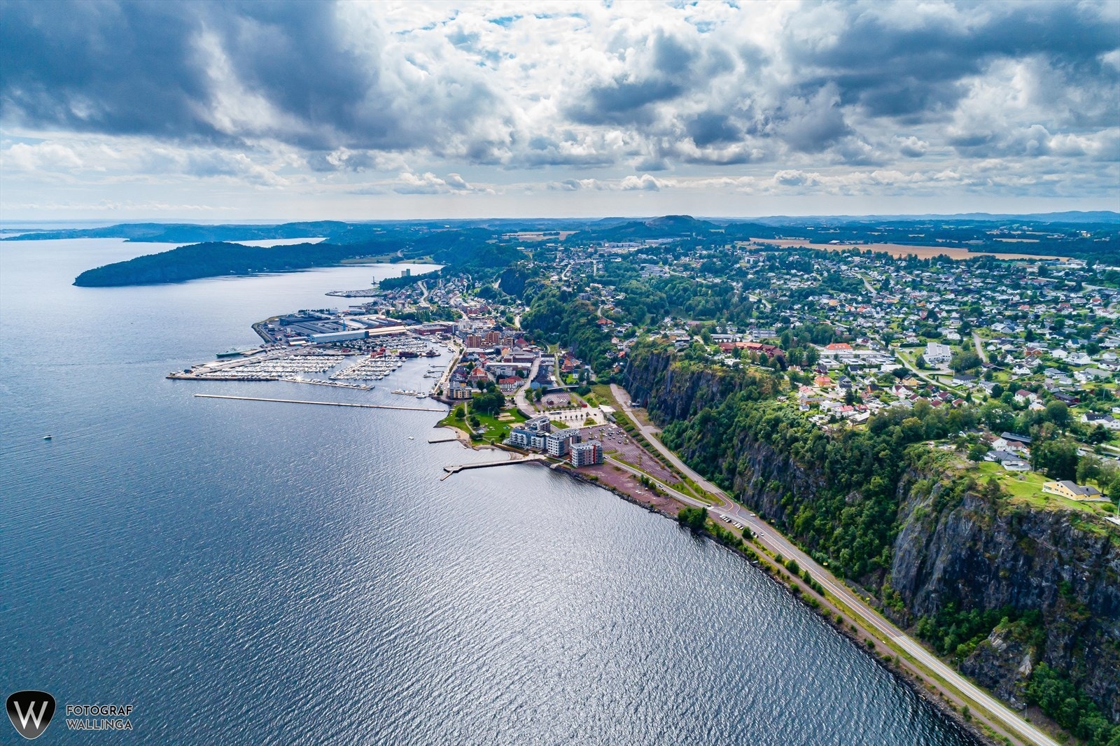 Oversiktsbilde over Holmestrand Galleribilde