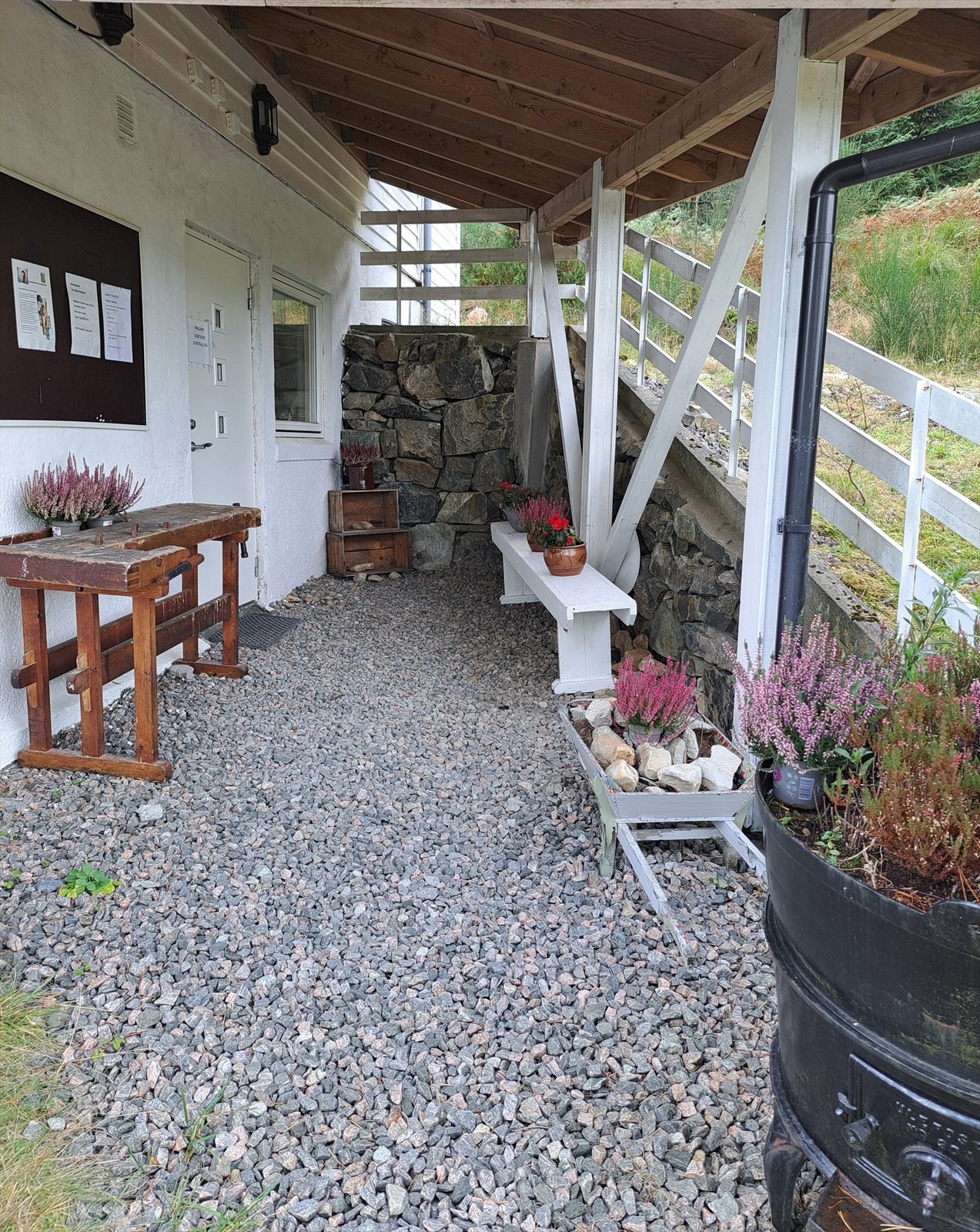 Inngang nede Galleribilde