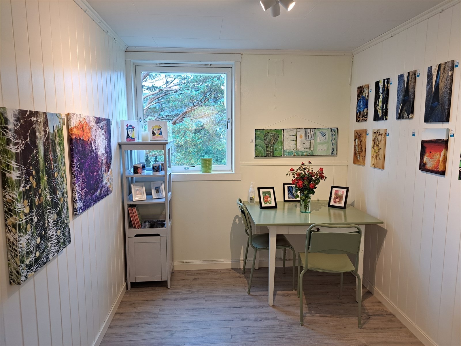 Innredet rom Galleribilde