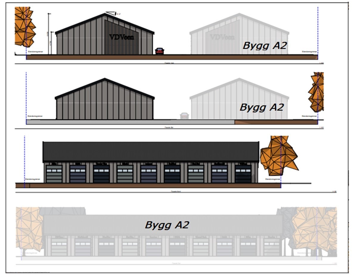 Plantegning Bygg A1 Galleribilde