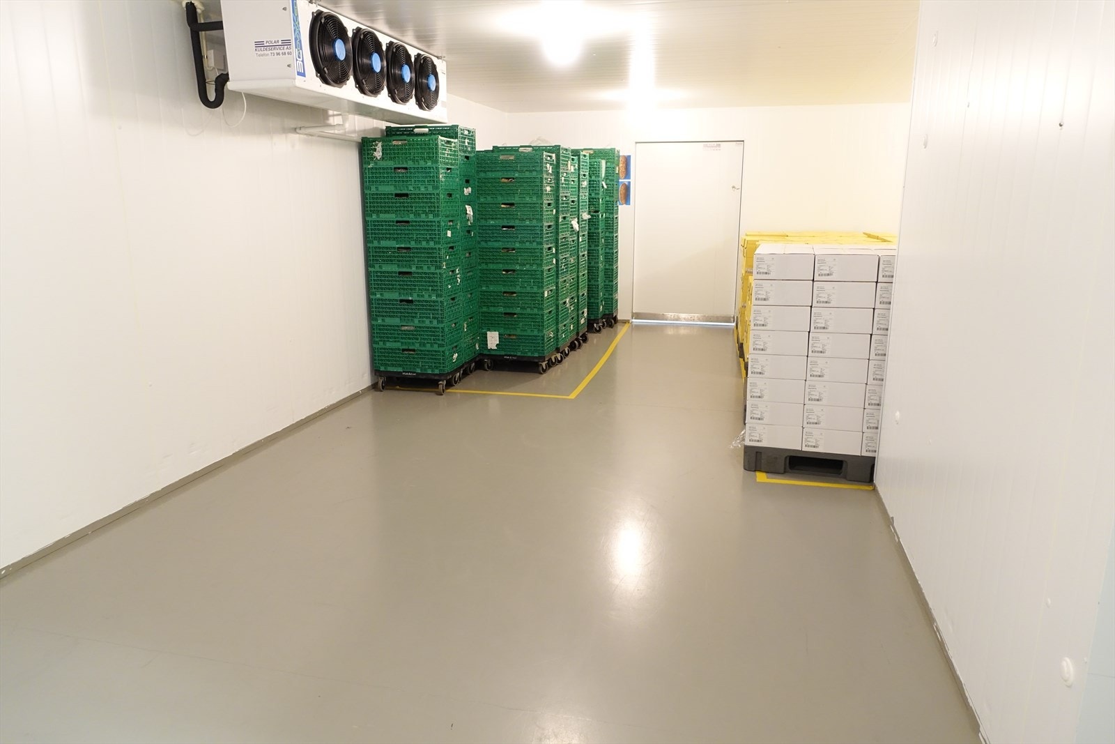 Stort kjølerom Galleribilde