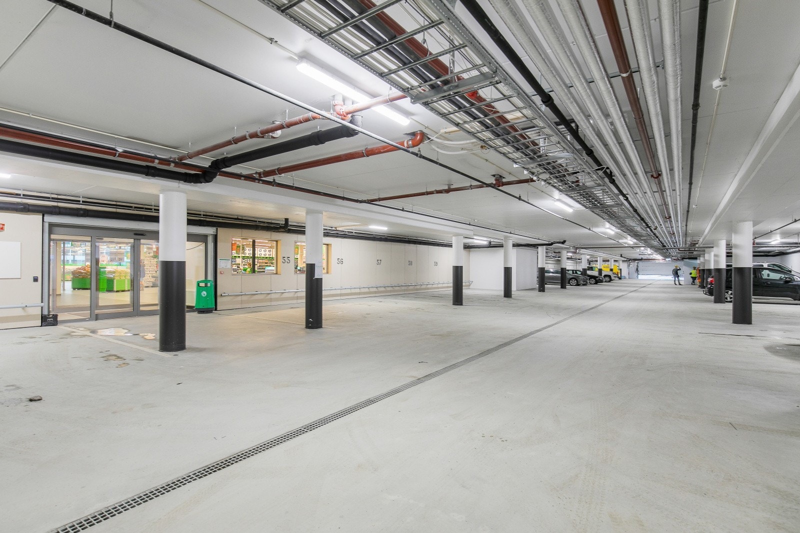 P-kjeller. Gratis kundeparkering i 45 minutter Galleribilde