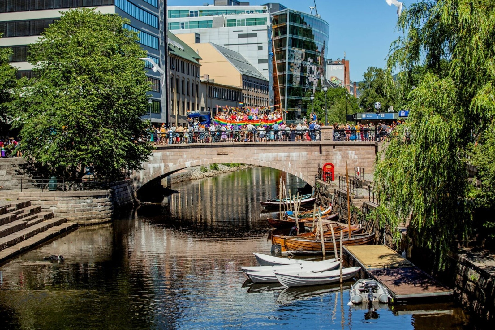 Kort vei til Akerselva Galleribilde