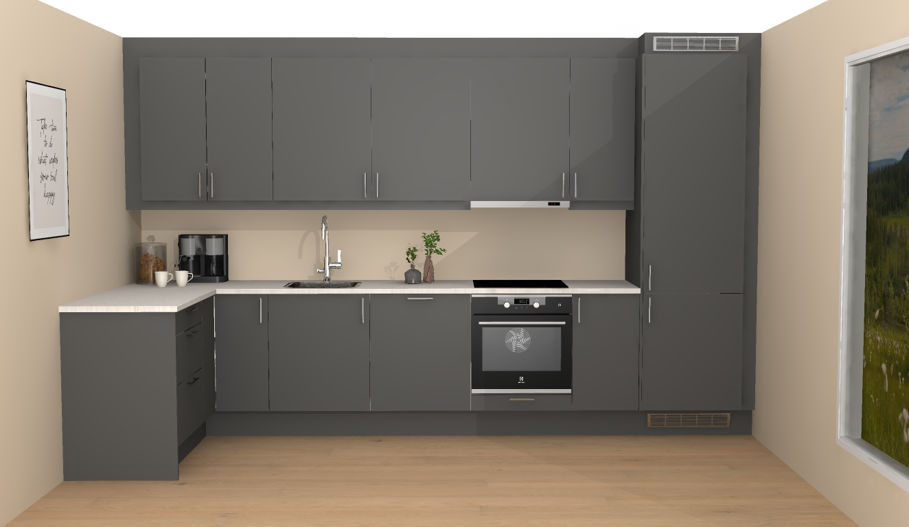 Kjøkken, leilighet 3 Galleribilde