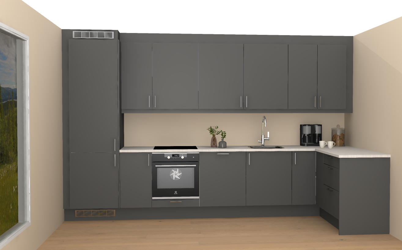 Kjøkken, leilighet 4 Galleribilde