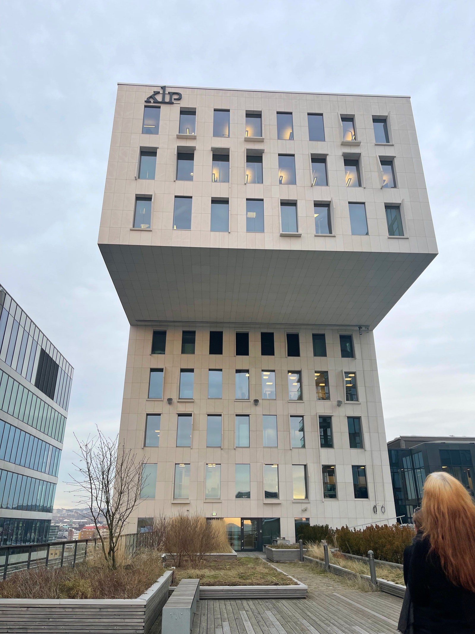 Øverste etg i KLP huset, 16. etg Galleribilde