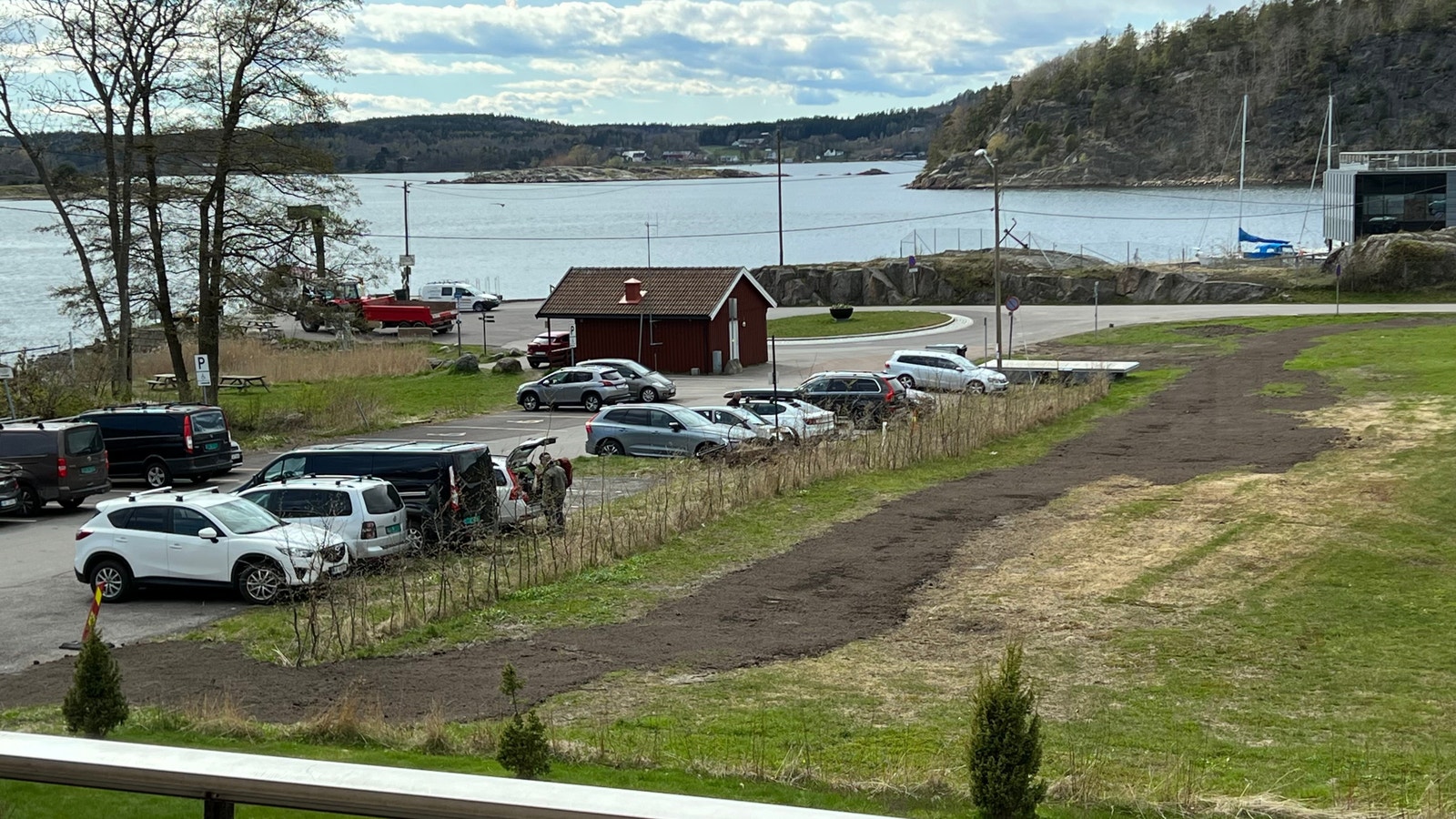 Utsikt mot vest Galleribilde