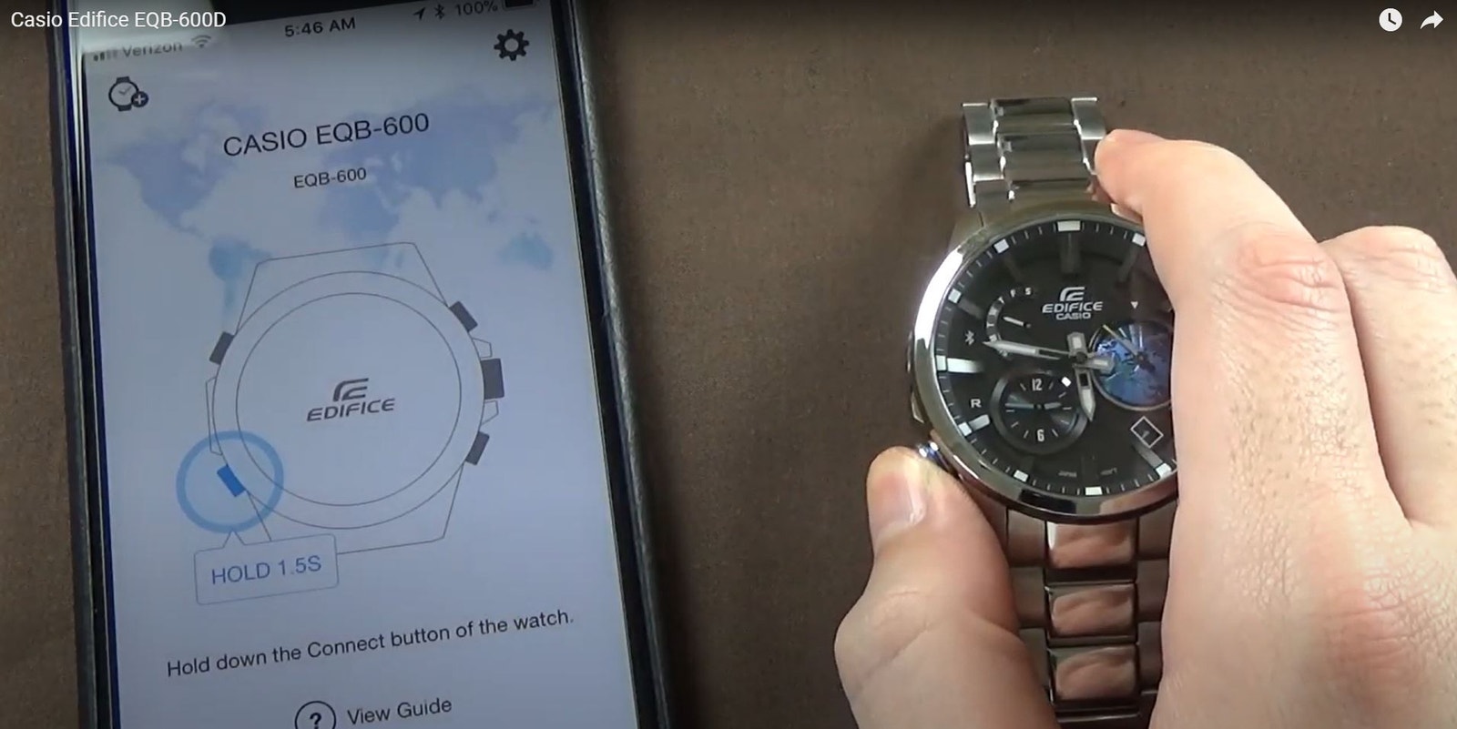 Casio EDIFICE EQB 600D 1A2 FINN-torget