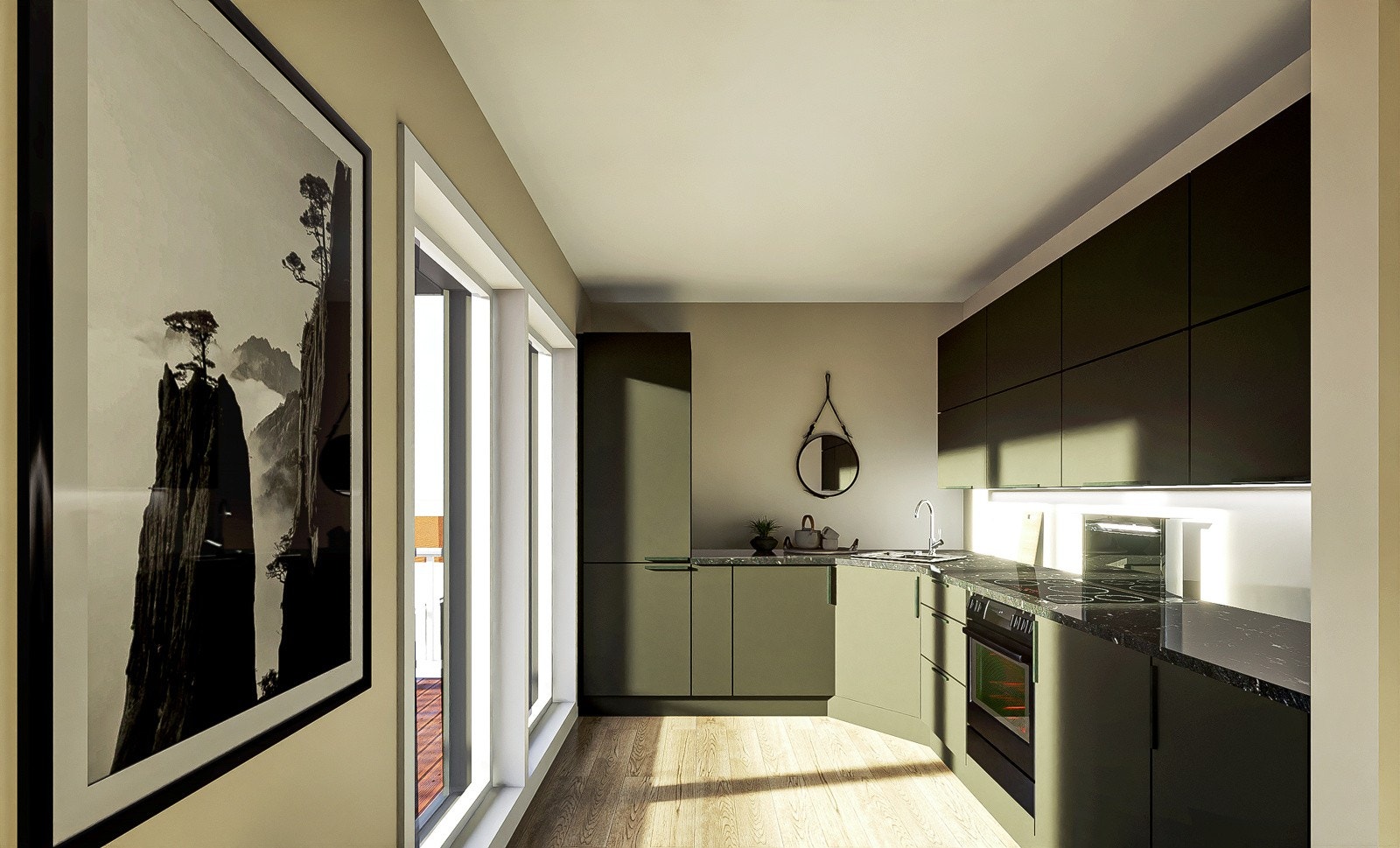 Kjokken_1AB Galleribilde