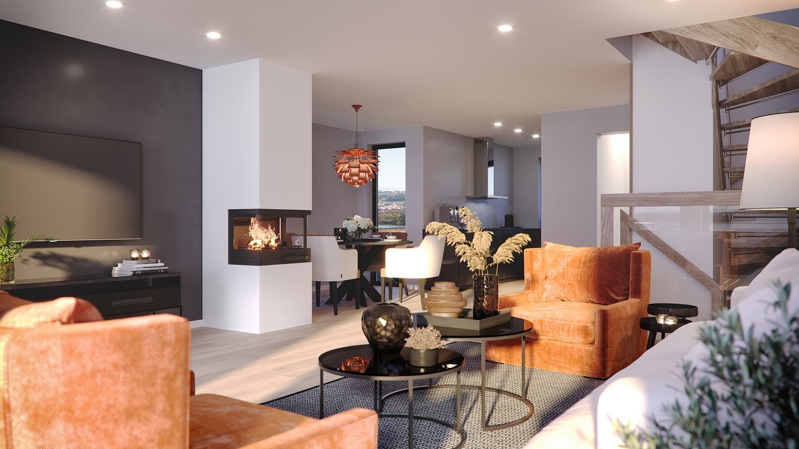 Interiør stue Galleribilde