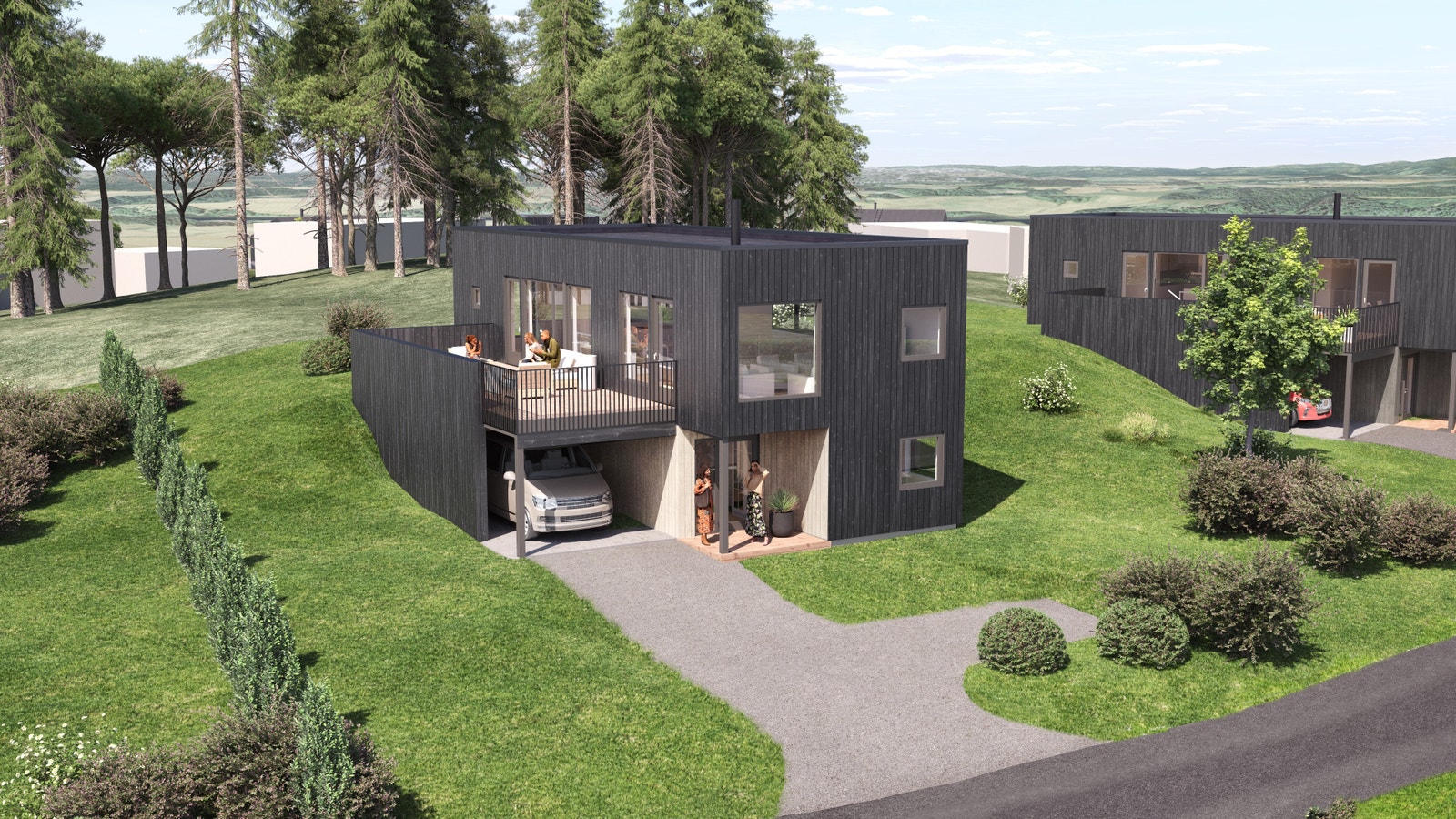 Anbefalt hus på tomt - Ura Galleribilde