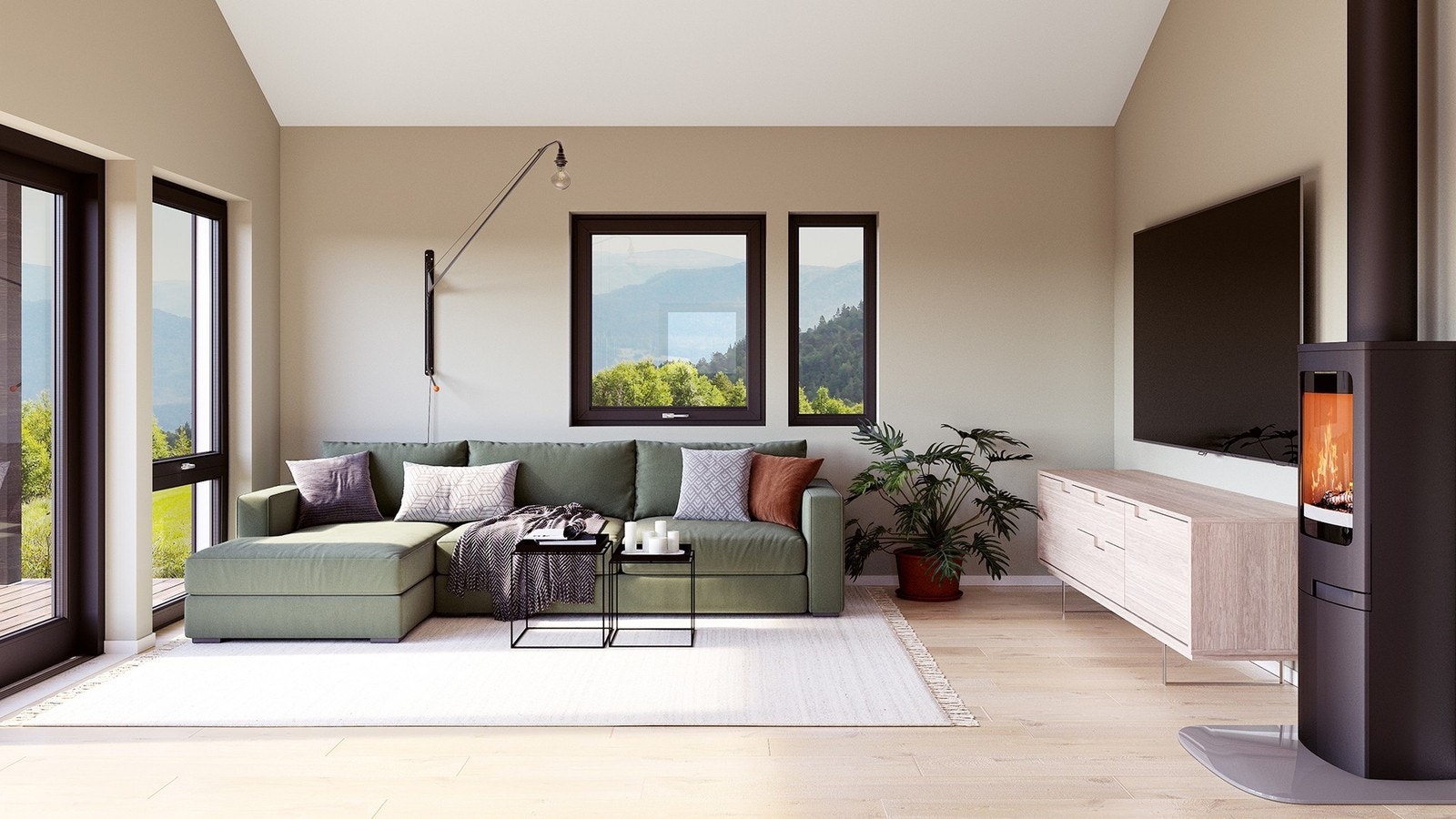 Interiør stue Galleribilde