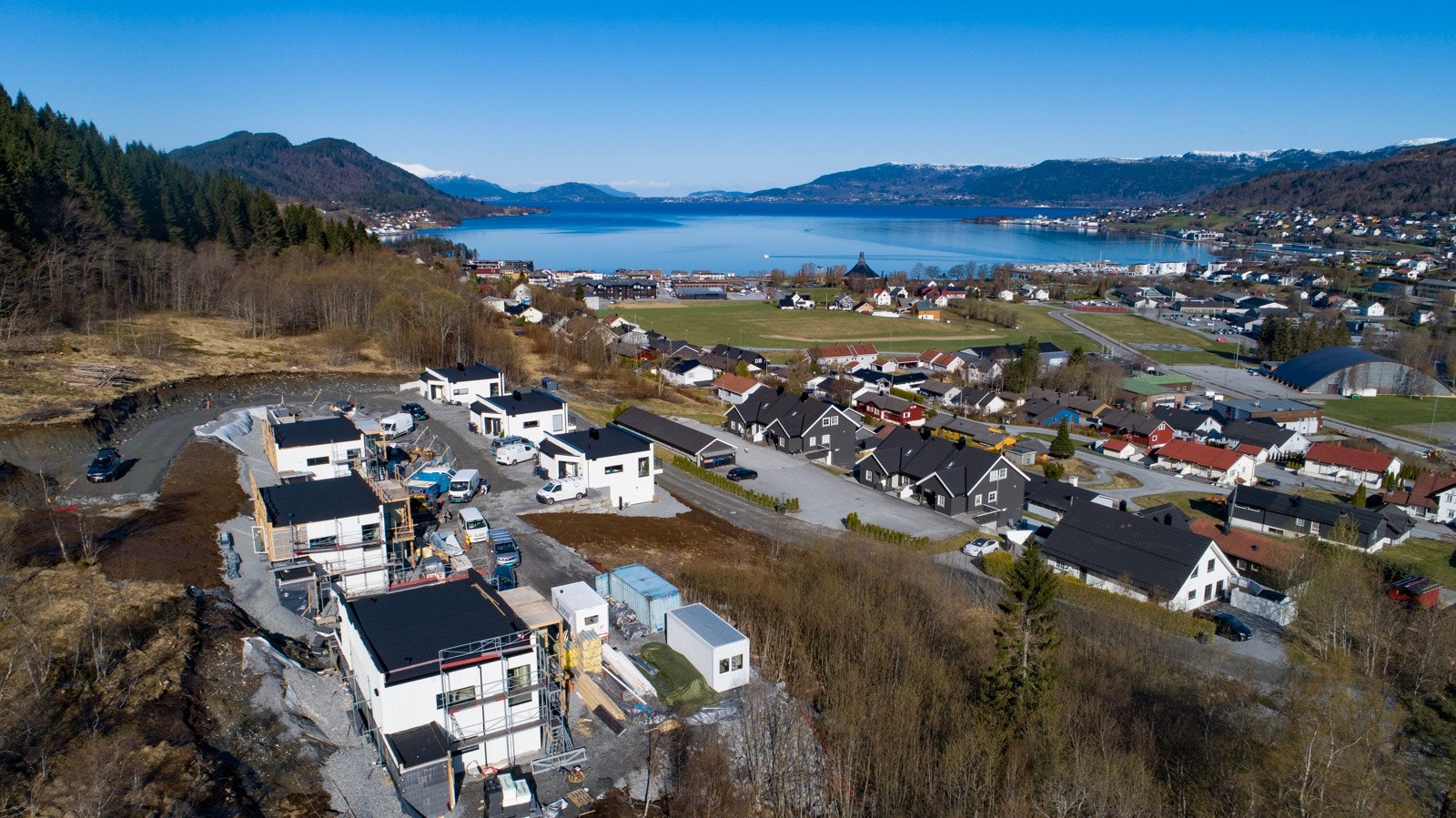 Dronefoto. Galleribilde