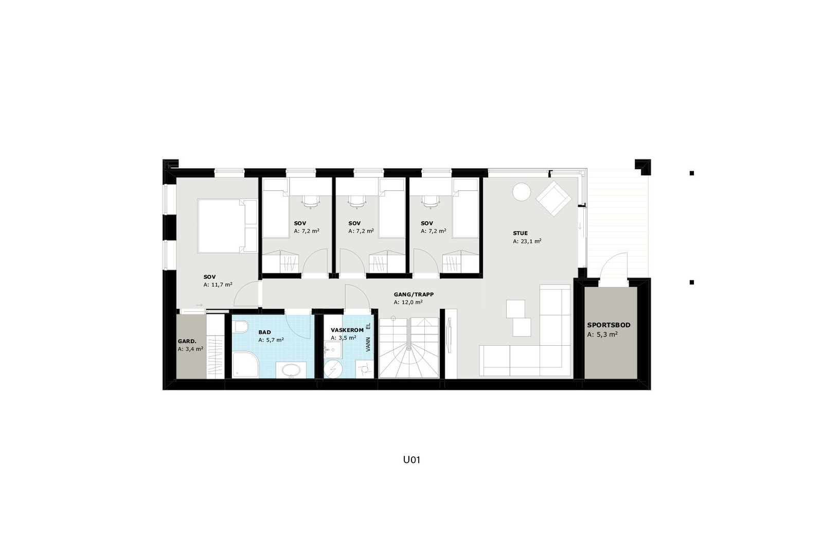 1. etasje Galleribilde