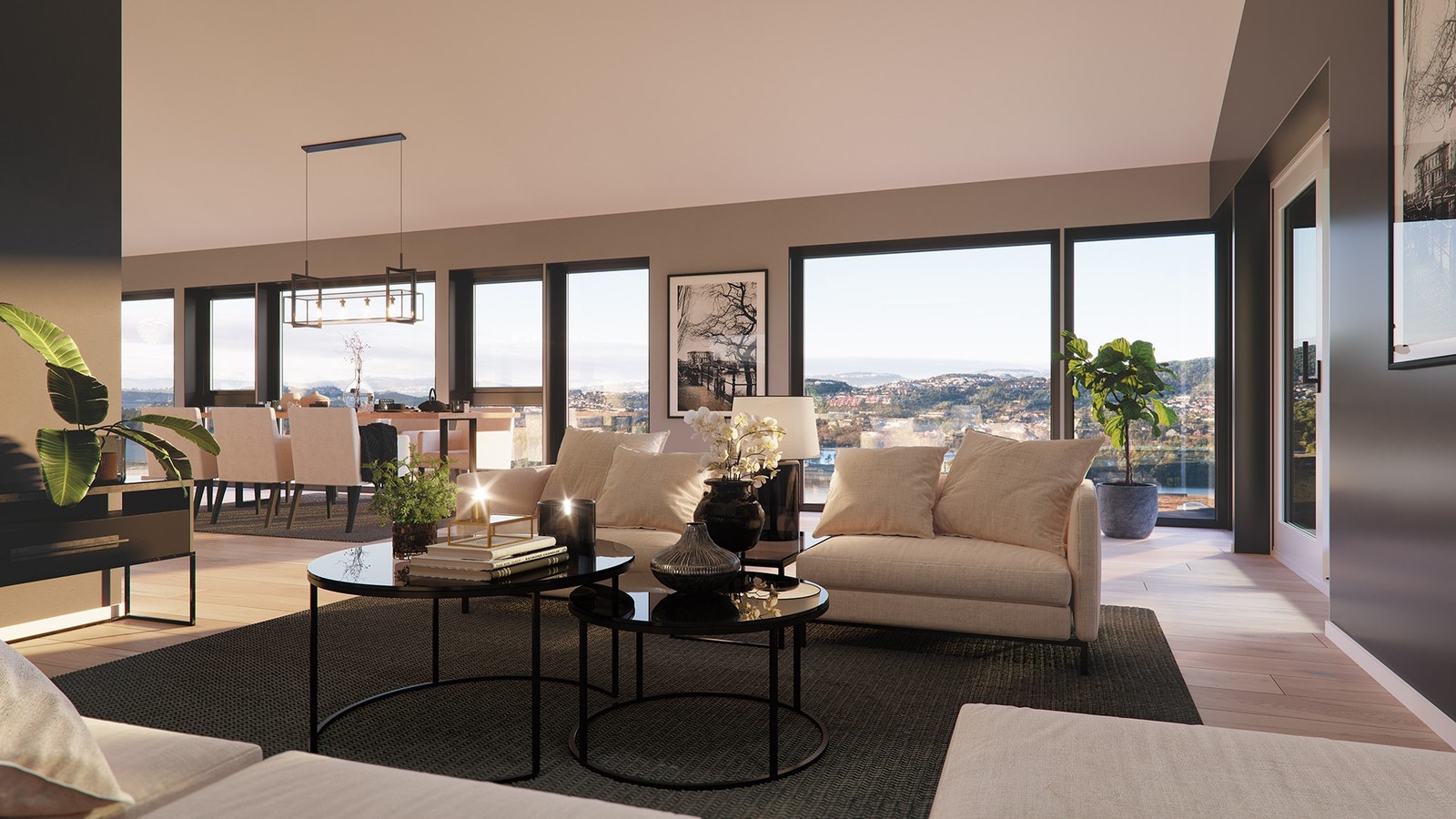 Interiør stue Galleribilde