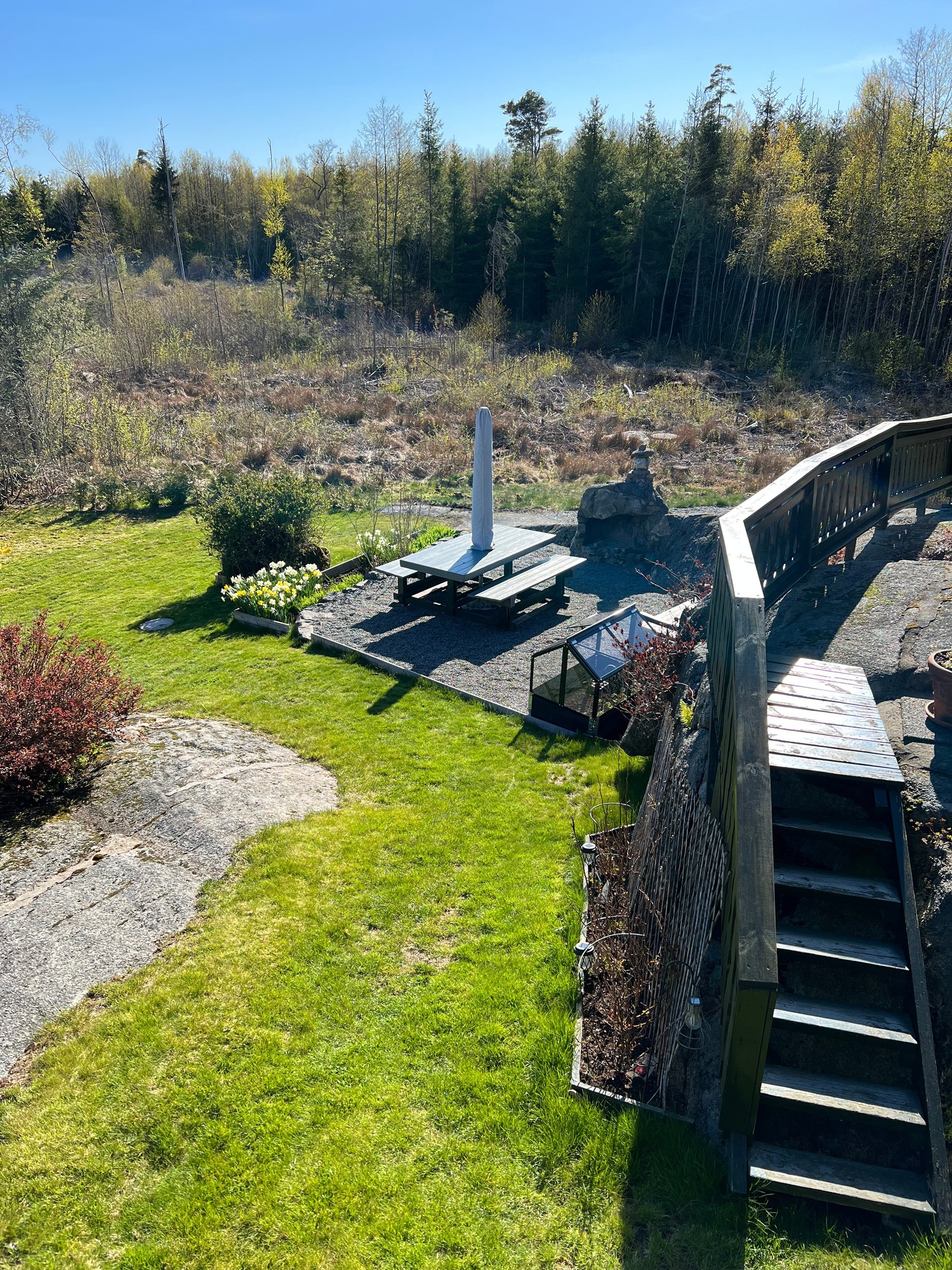 Uteplass Galleribilde