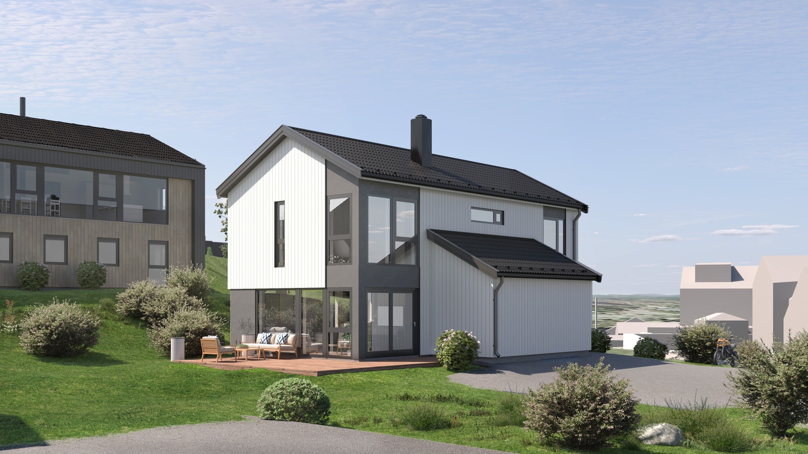 Anbefalt hus på tomt - Dråpen Galleribilde