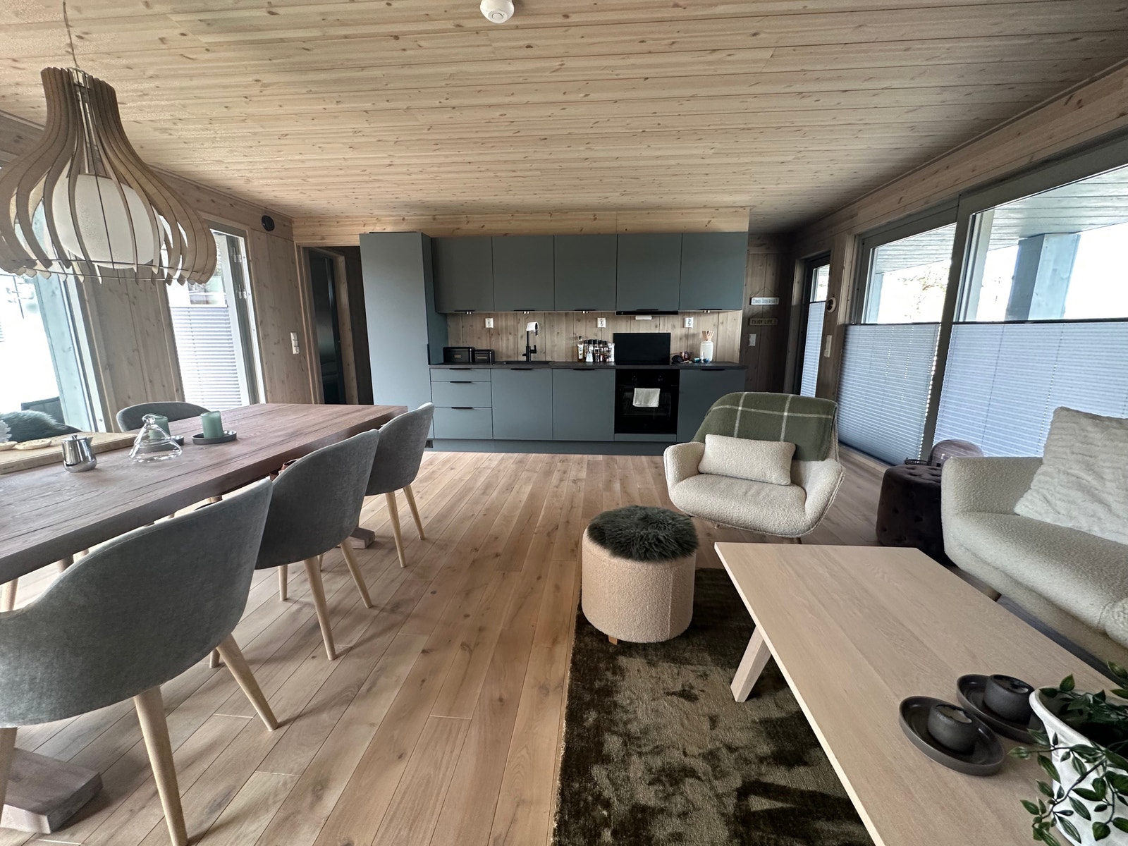 Åpen kjøkken og stueløsning Galleribilde