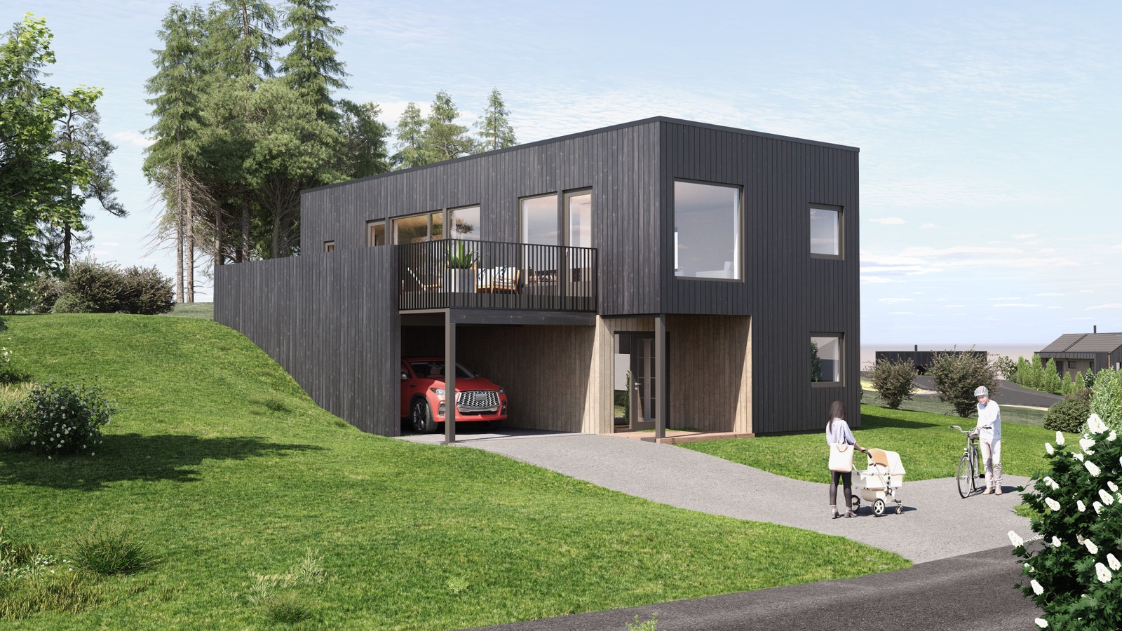 Anbefalt hus på tomt - Ura Galleribilde