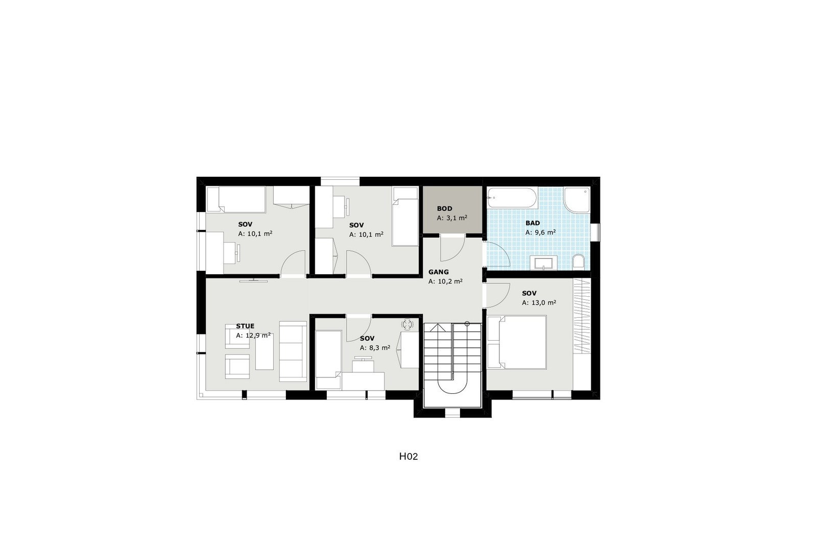 2. etasje Galleribilde