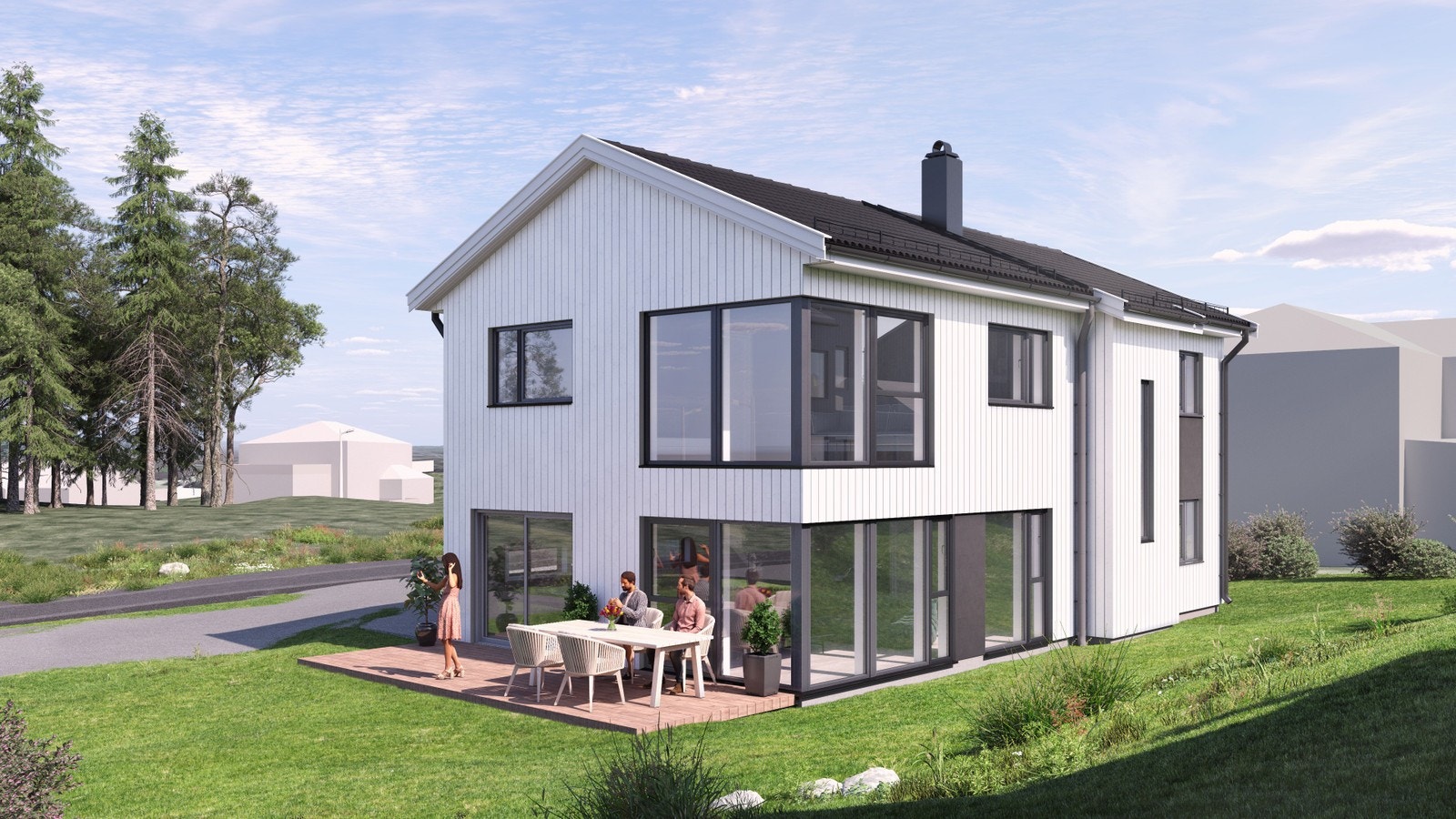 Anbefalt hus på tomt - Nupen Galleribilde