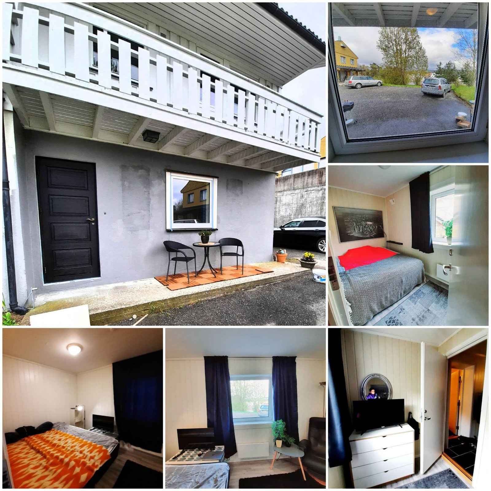 Hybelleilighet ute og inne Galleribilde