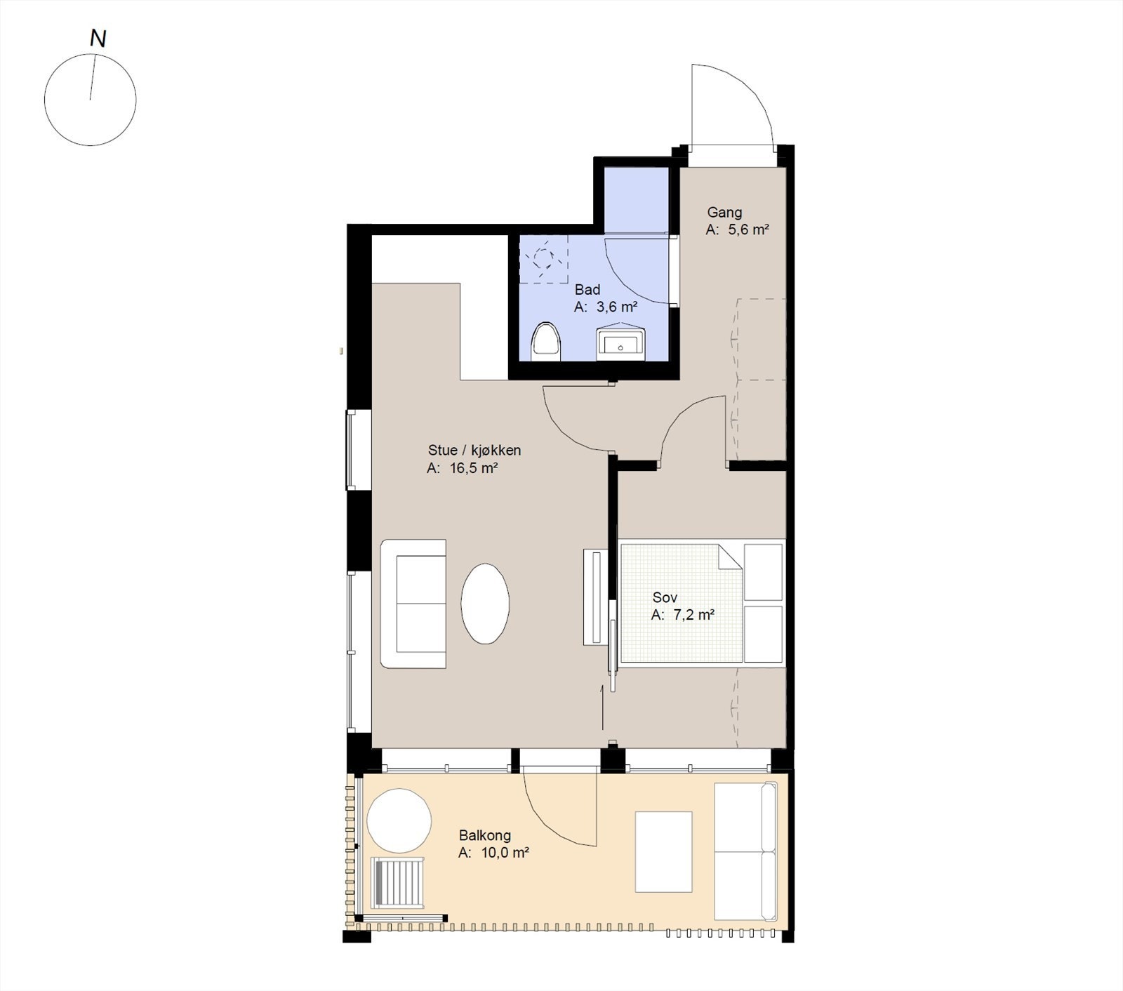 Leilighet 204 Galleribilde